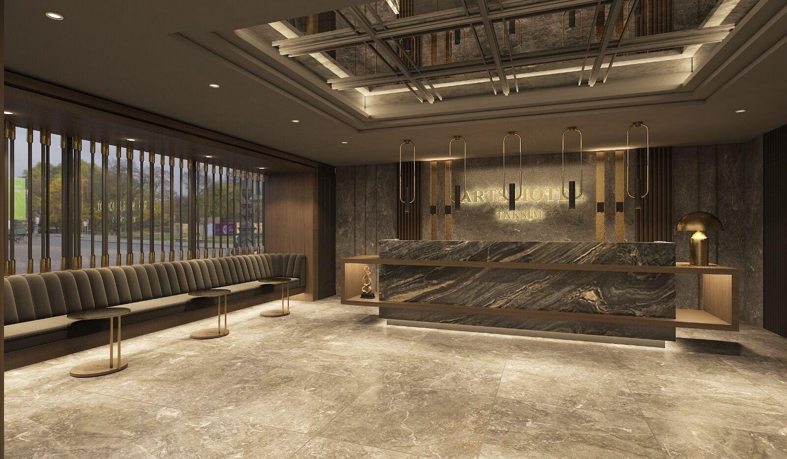 Vista Lobby Arts Hotel Taksim