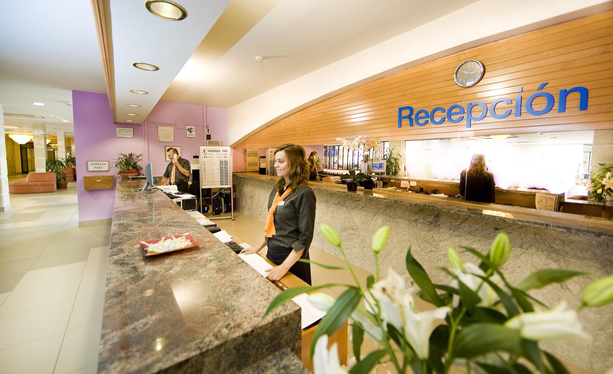 Vista Lobby Hotel Monarque Fuengirola Park
