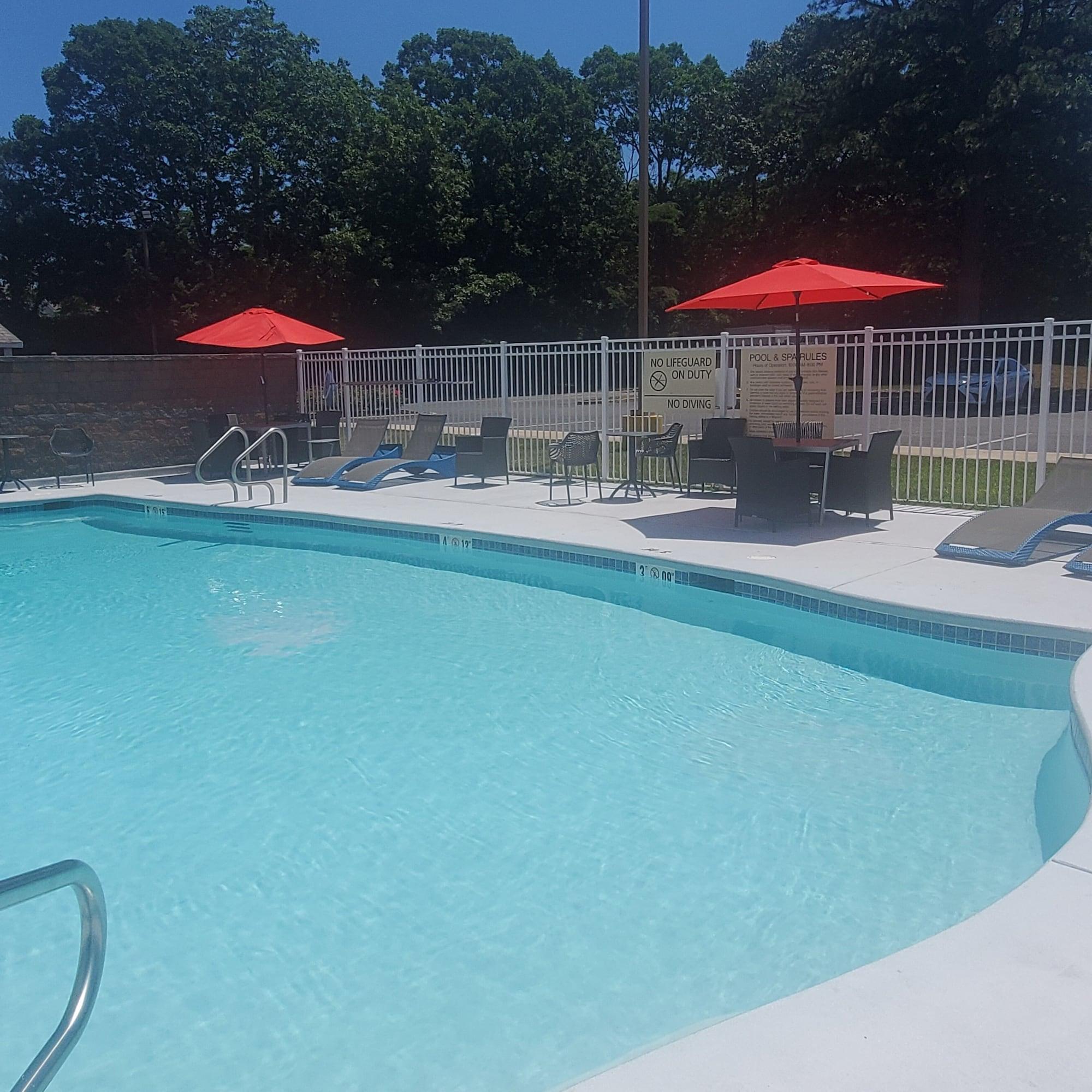 Vista Piscina Hampton Inn Egg Harbor Township Atlantic City