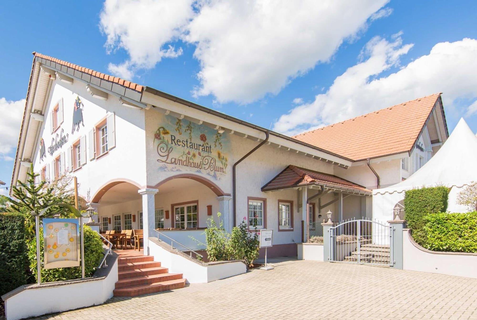 Vista Exterior Heuboden Hotel Landhaus Blum