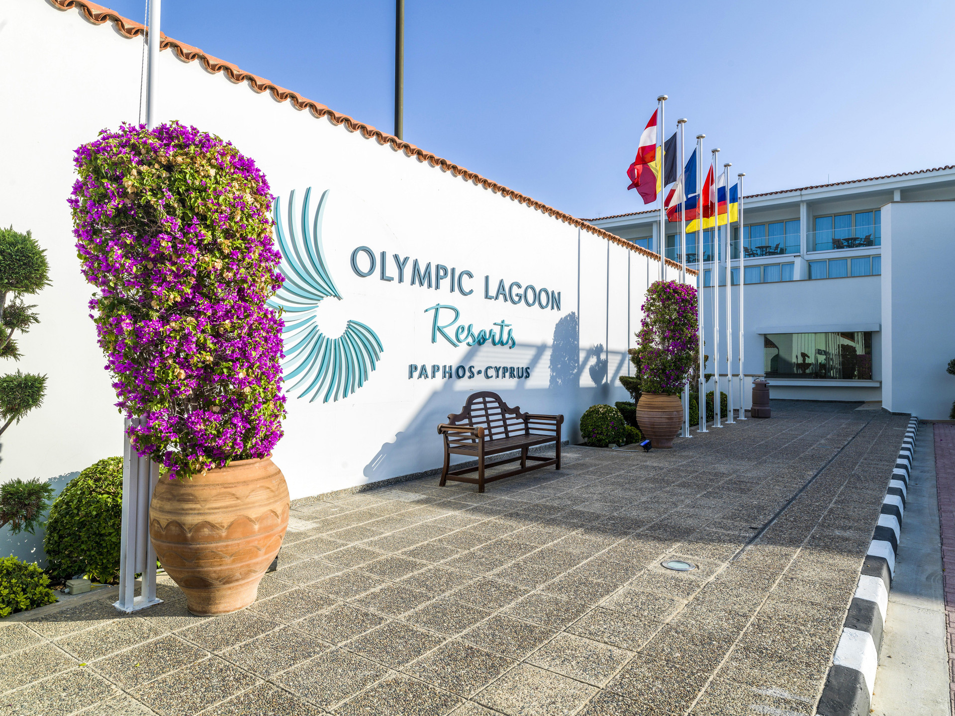 Vista Exterior Olympic Lagoon Resort - Paphos