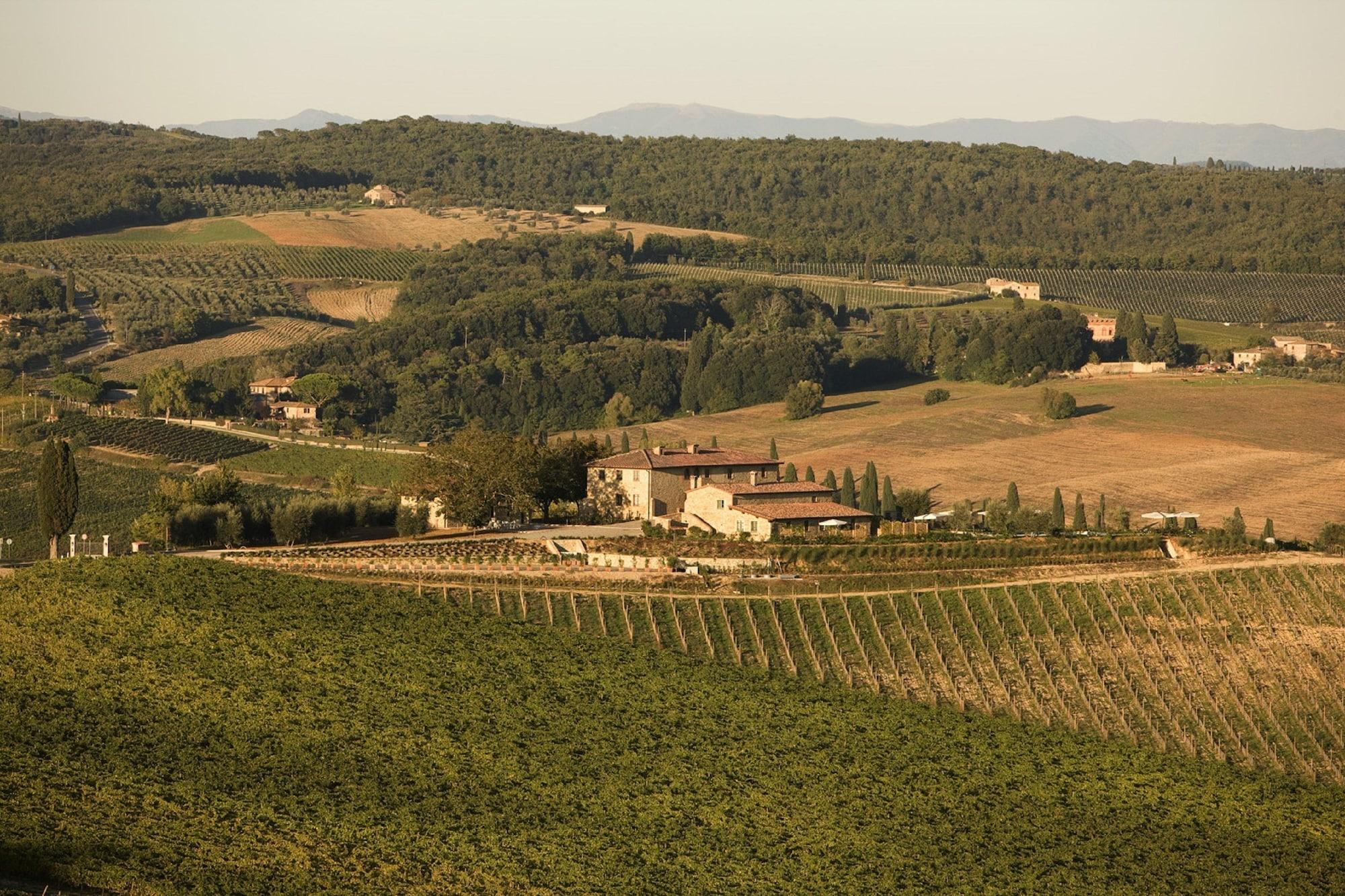 Vista Exterior Villa Il Castagno Wine & Resort