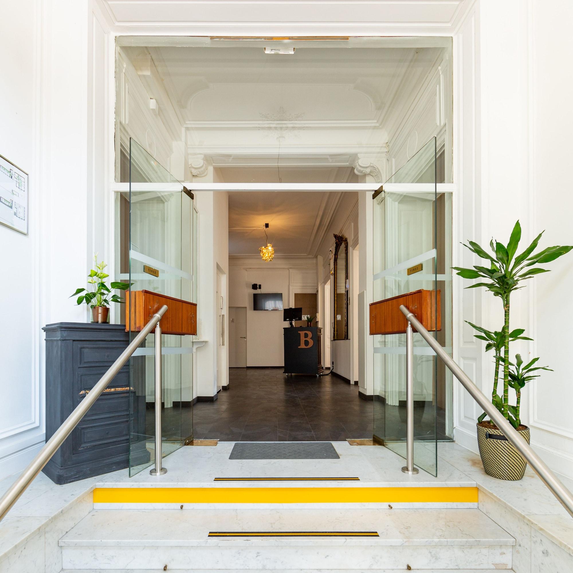 Vista Lobby Berti Hôtel Mulhouse Centre Gare