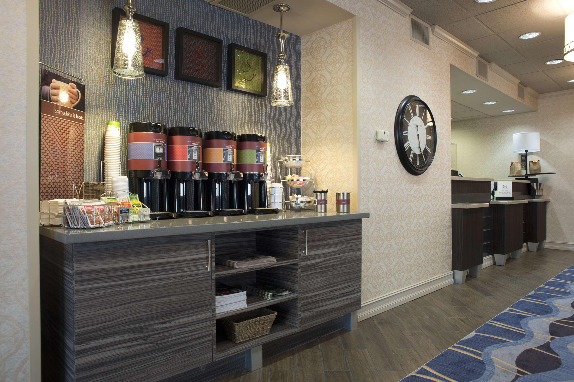 Vista Lobby Hampton Inn Milledgeville