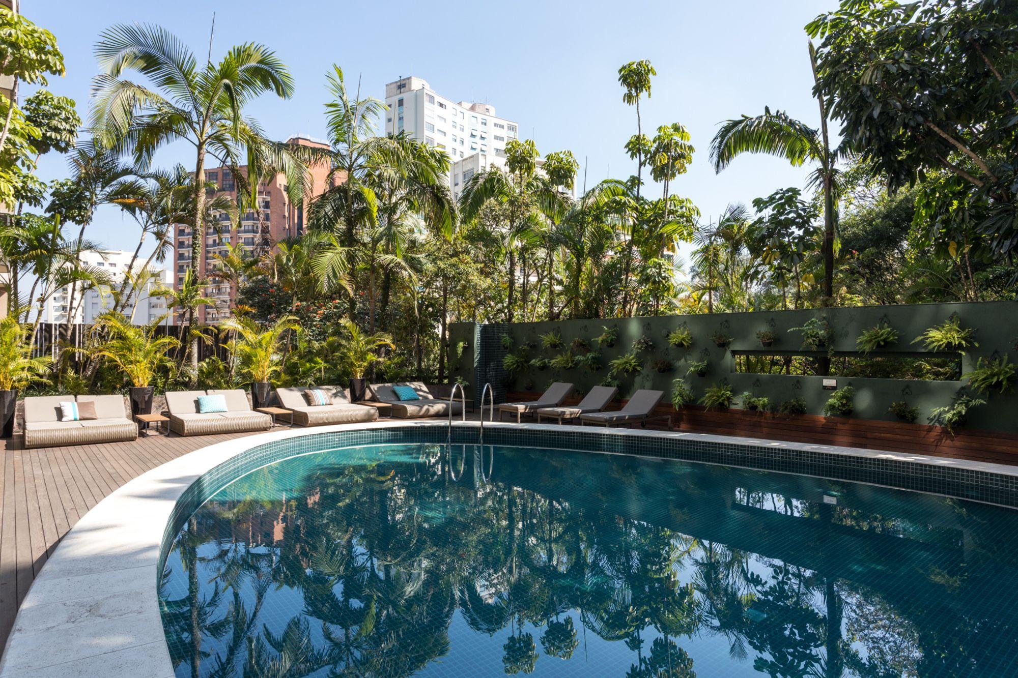Vista Piscina Tivoli São Paulo Mofarrej