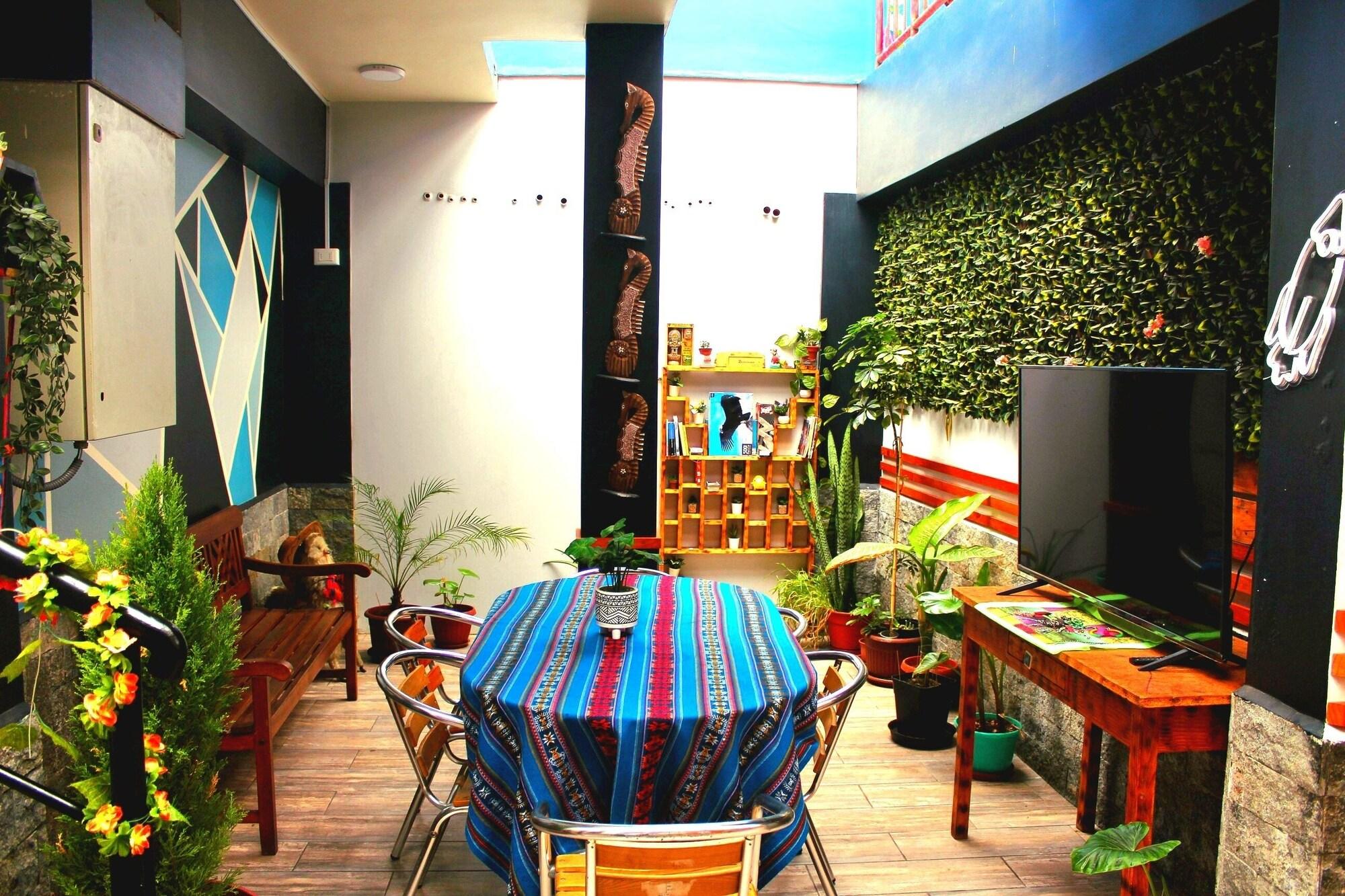 Vista Lobby Raymi House Hostel
