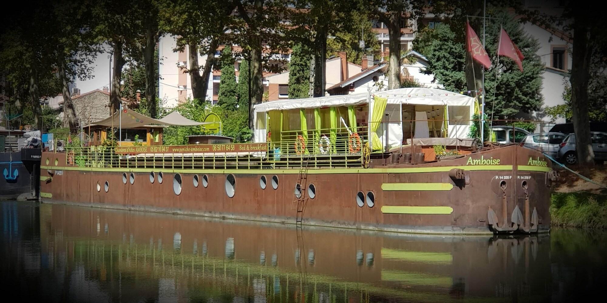 Vista Exterior Péniche Amboise Maison d'hôtes Toulouse