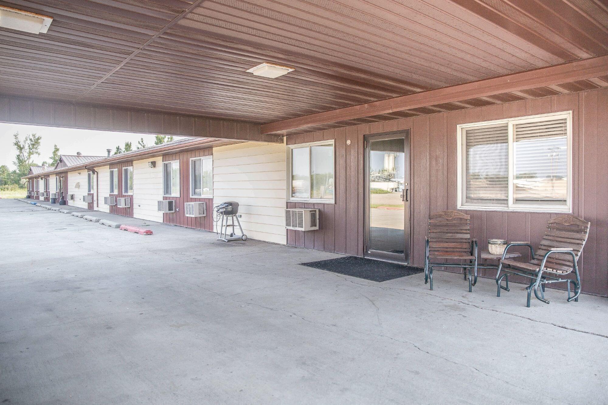Vista Exterior Economy Hotel Drayton