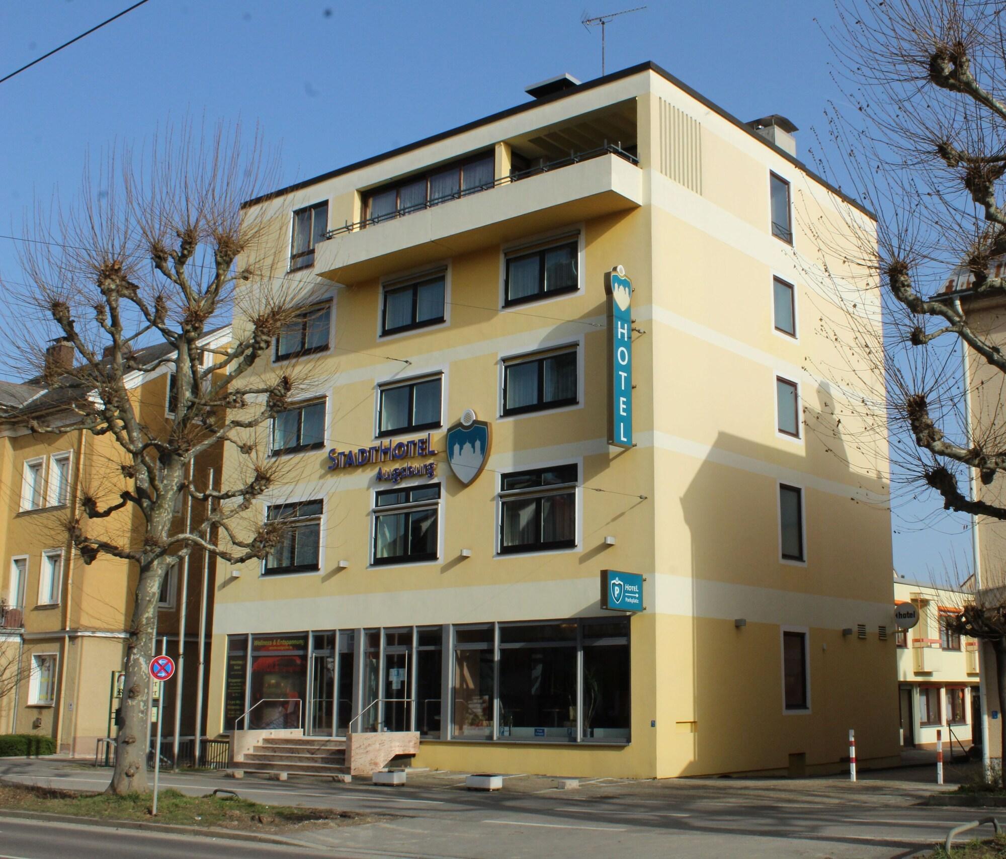 Vista Exterior Stadthotel Augsburg