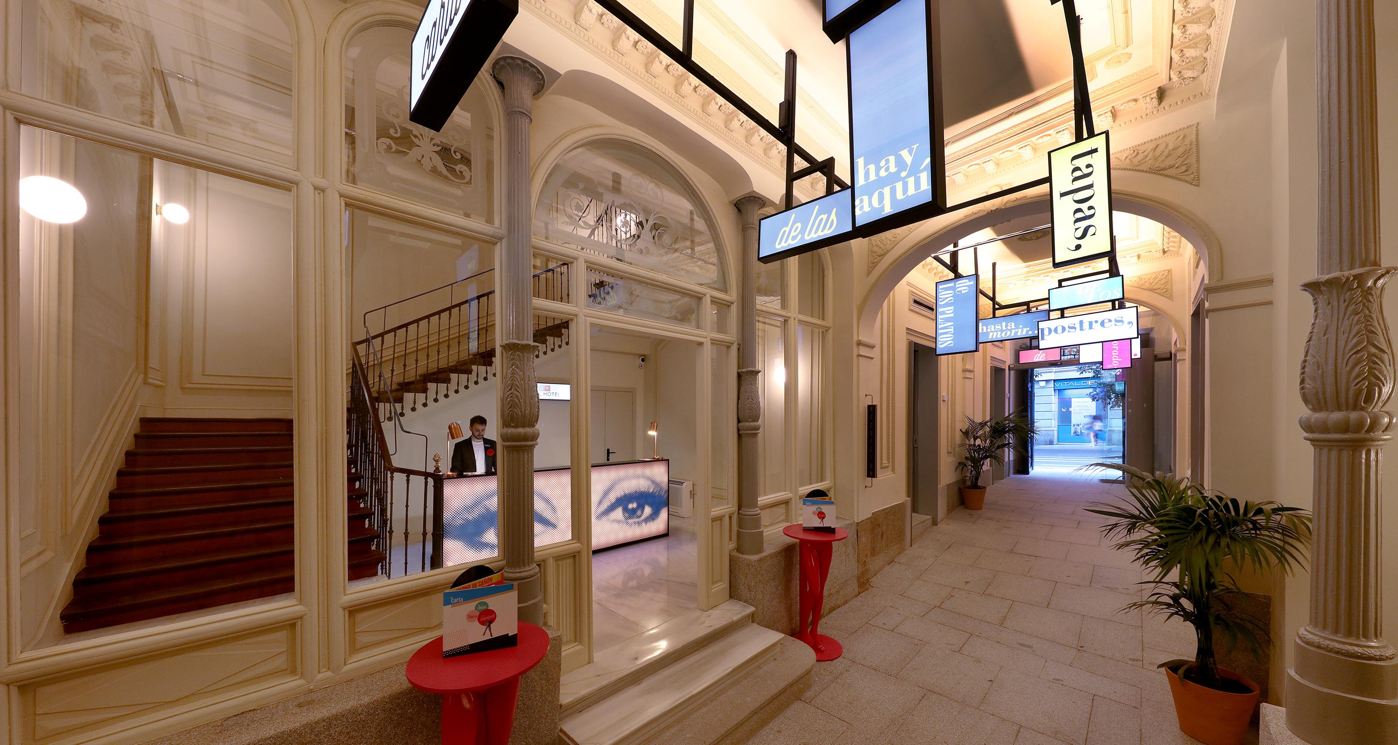 Vista Lobby Axel Hotel Madrid - Adults Only