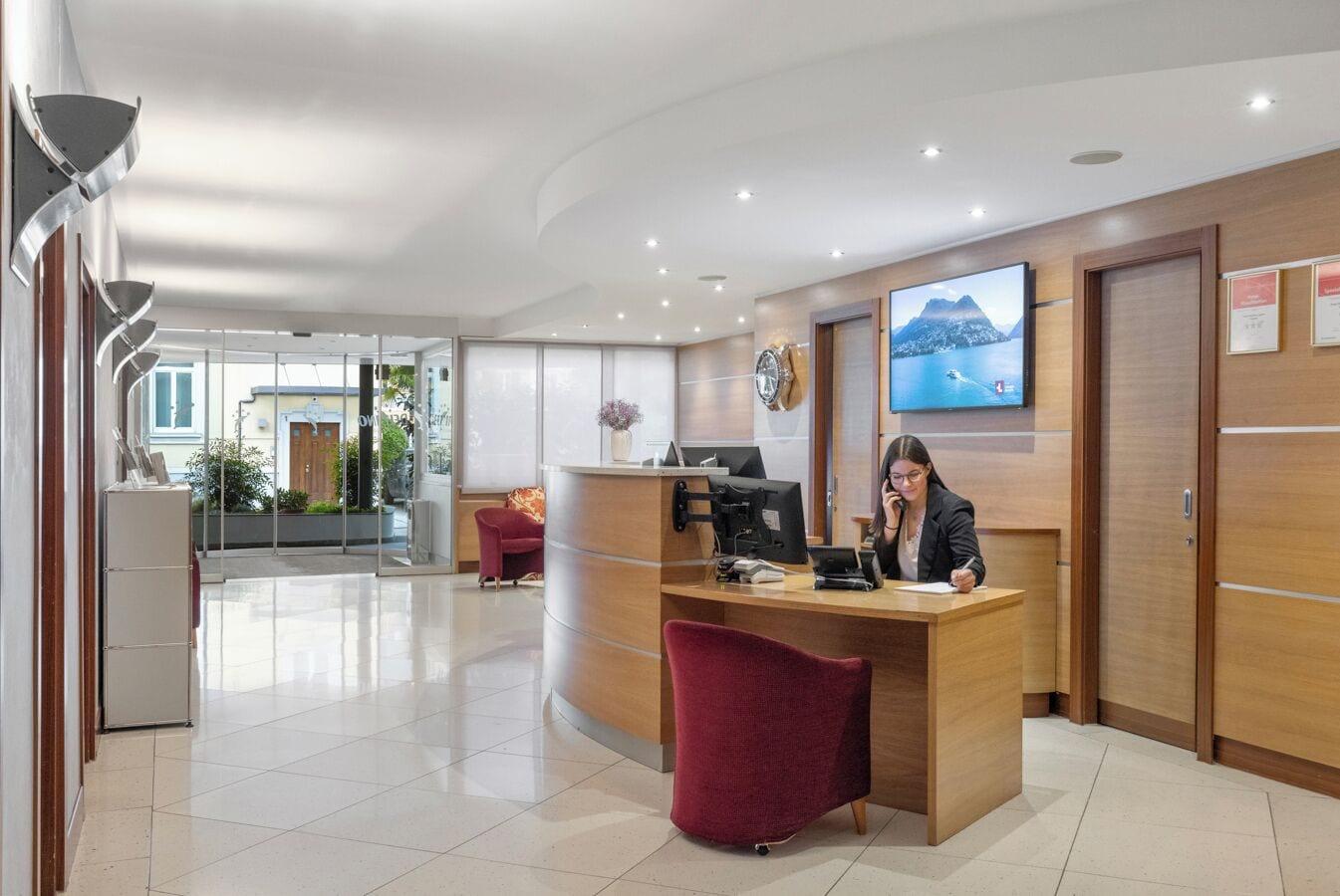 Vista Lobby Hotel Delfino