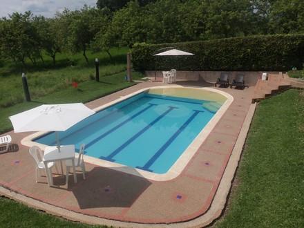 Vista Piscina Finca Hotel Los Cerezos