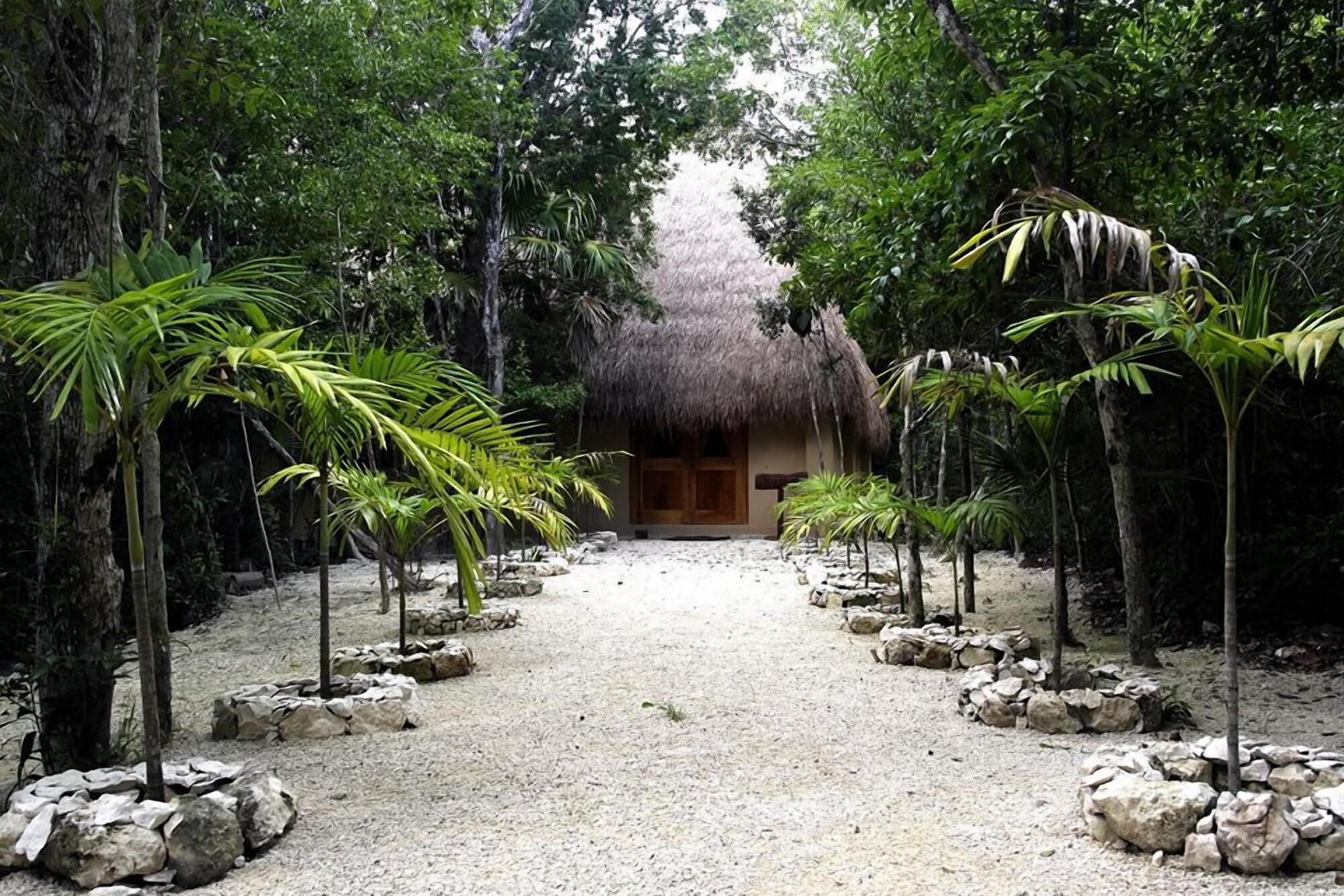 Vista Exterior Raíces del Cielo Oasis Holístico