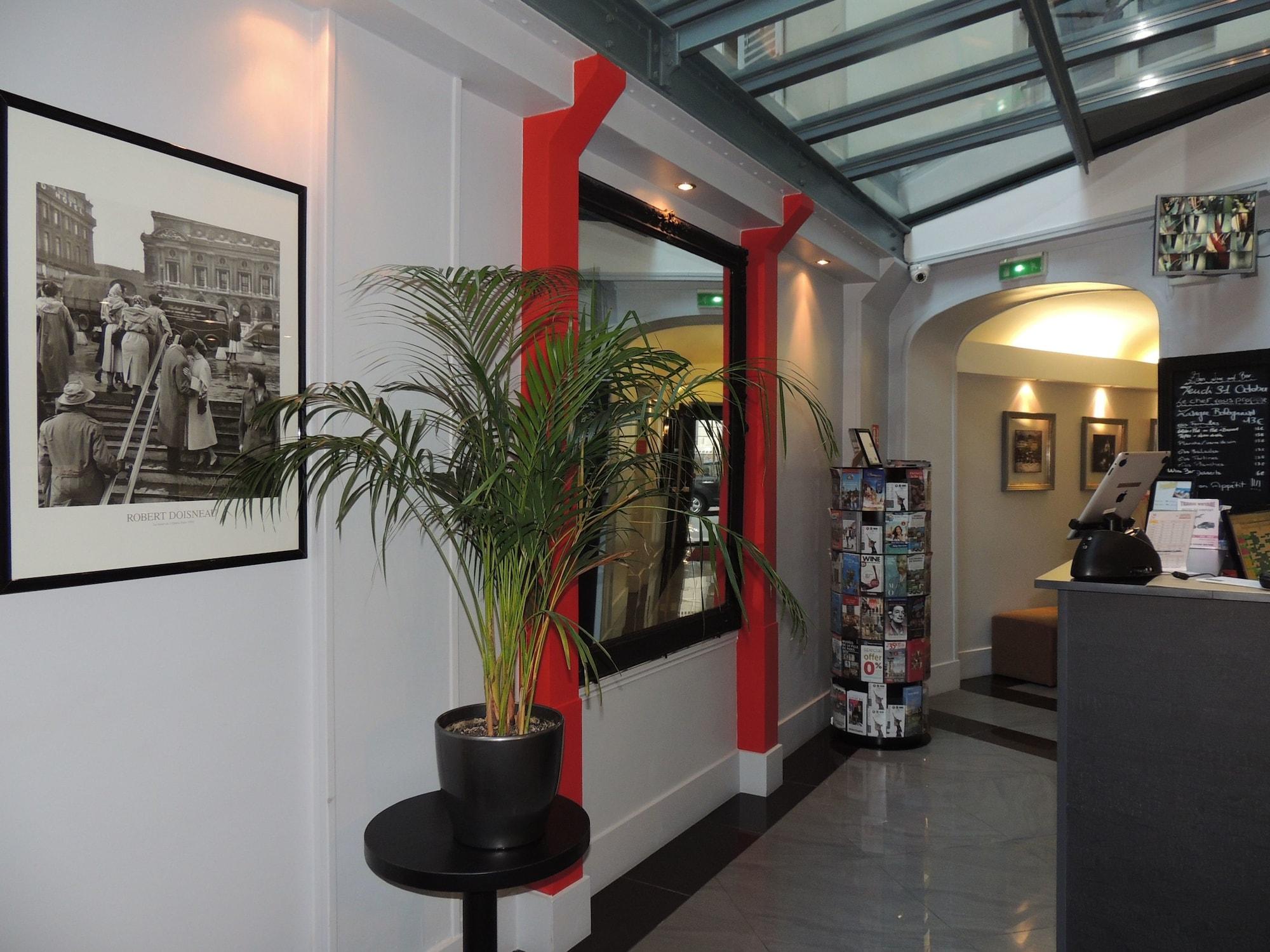 Vista Lobby Hotel Eden Opéra