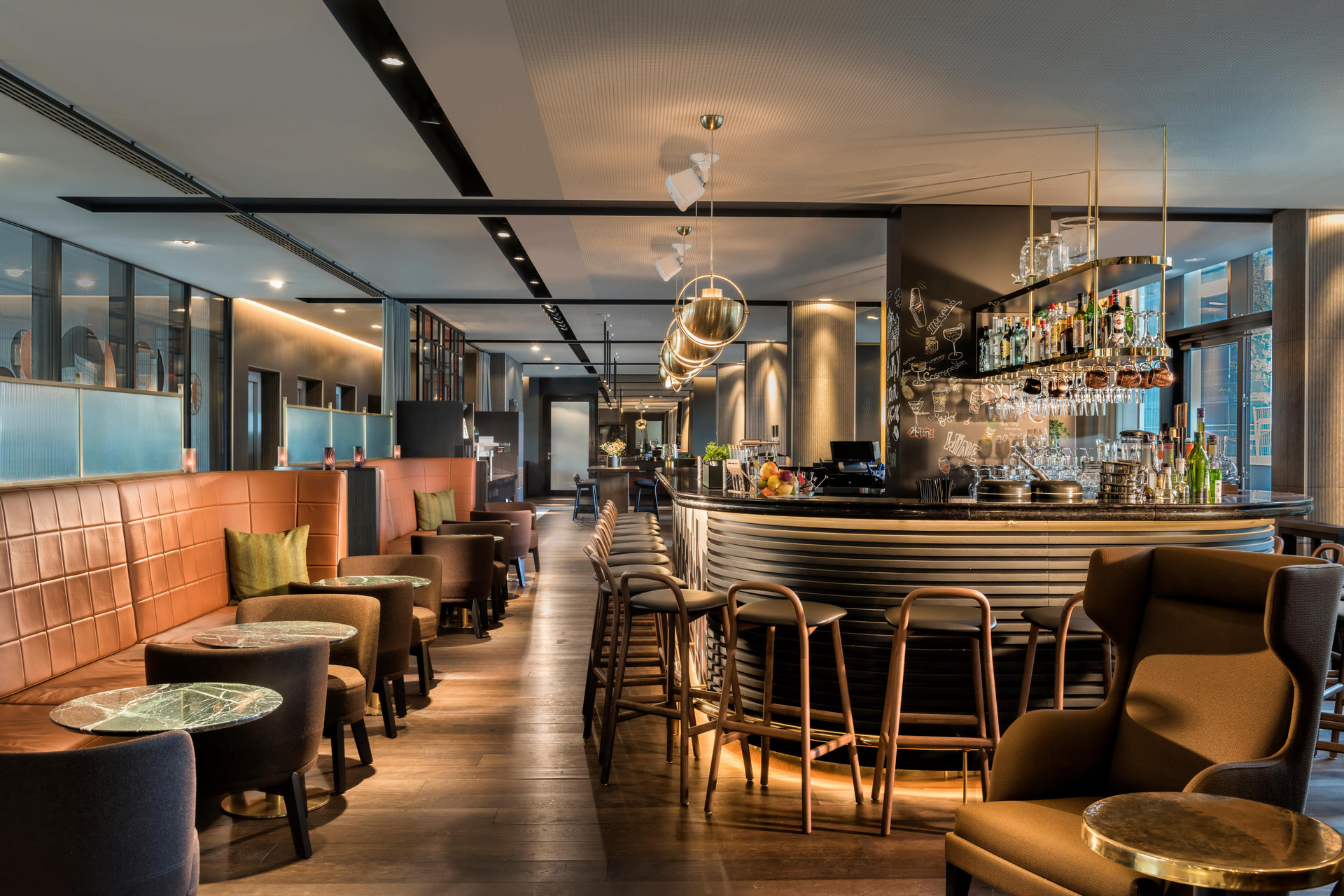 Bar/Salón Adina Apartment Hotel Hamburg Speicherstadt