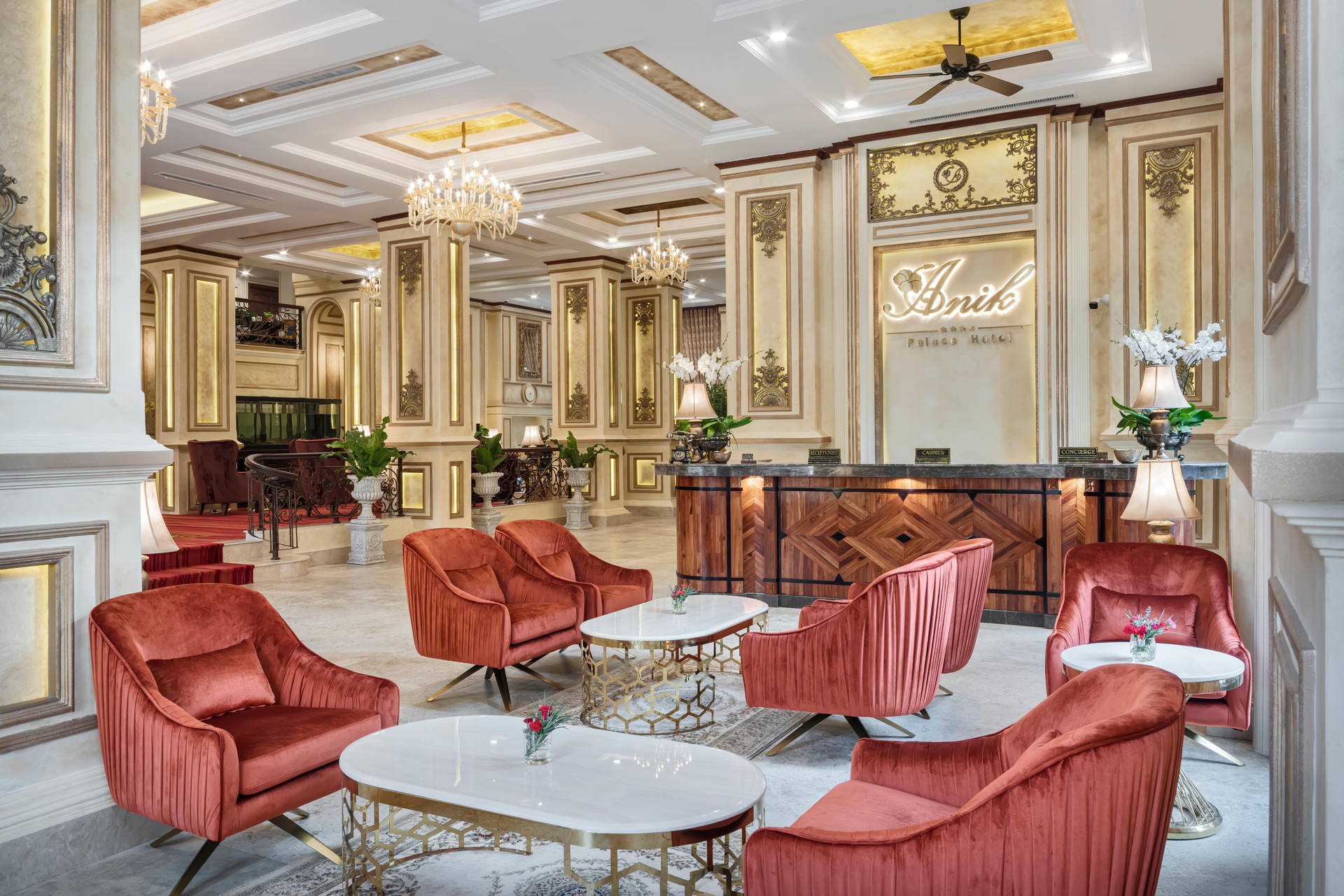 Vista Lobby Anik Palace Hotel
