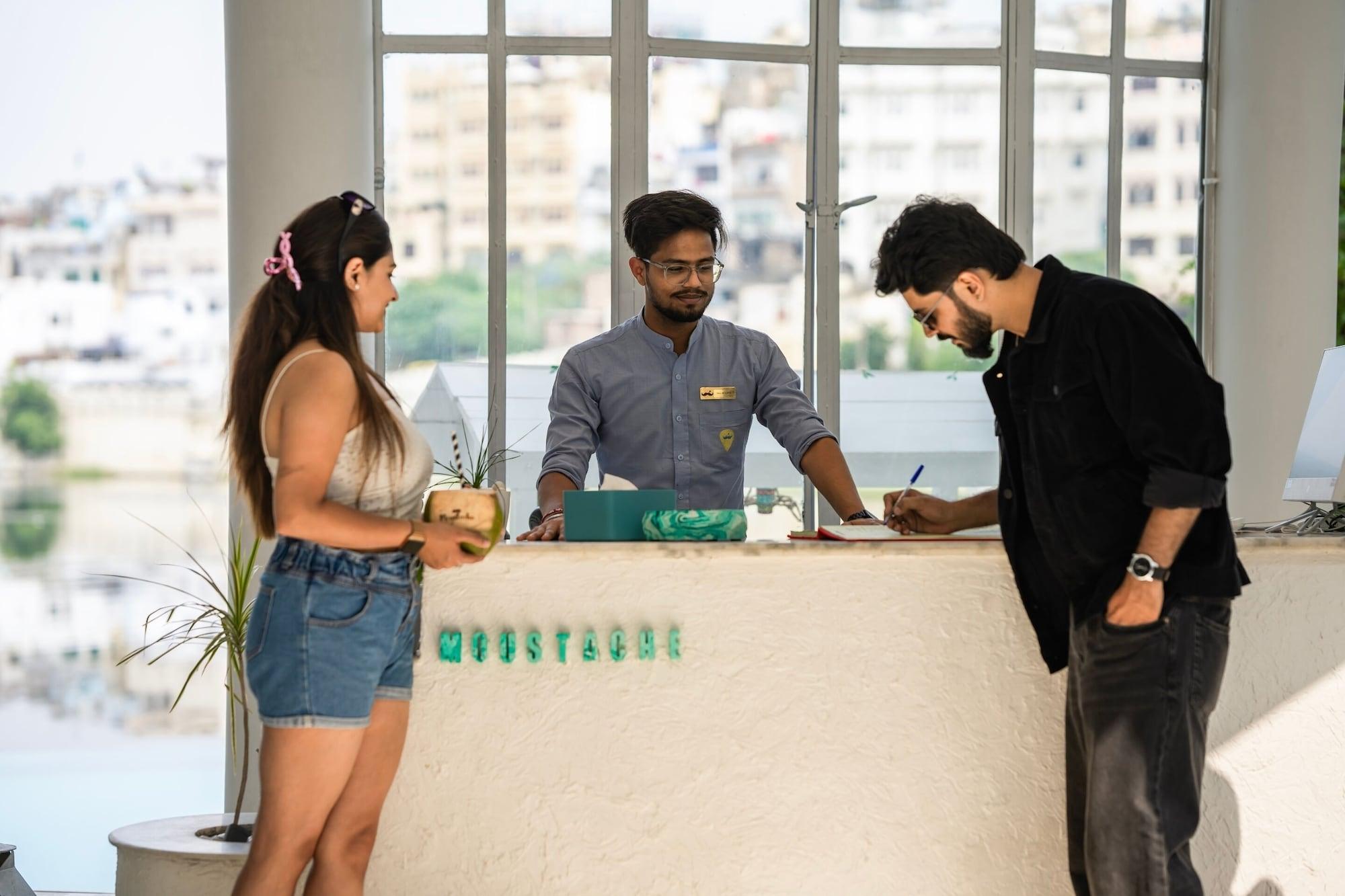 Vista Lobby Moustache Udaipur Verandah