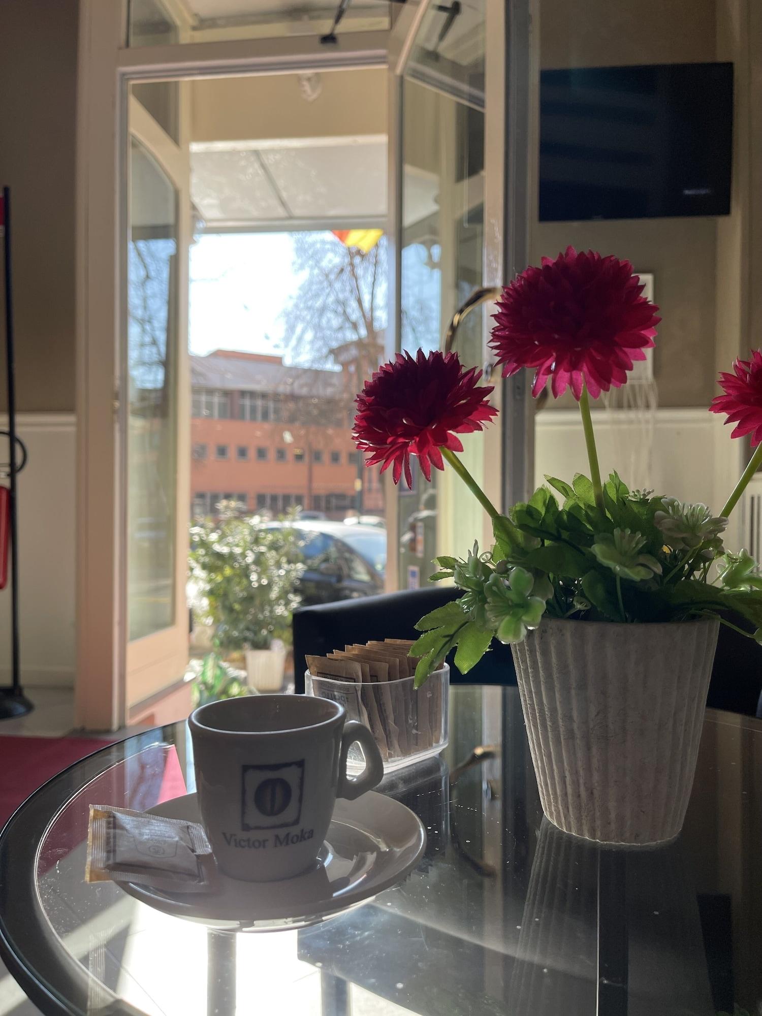 Vista Lobby Hotel Aurelia Milano Centrale