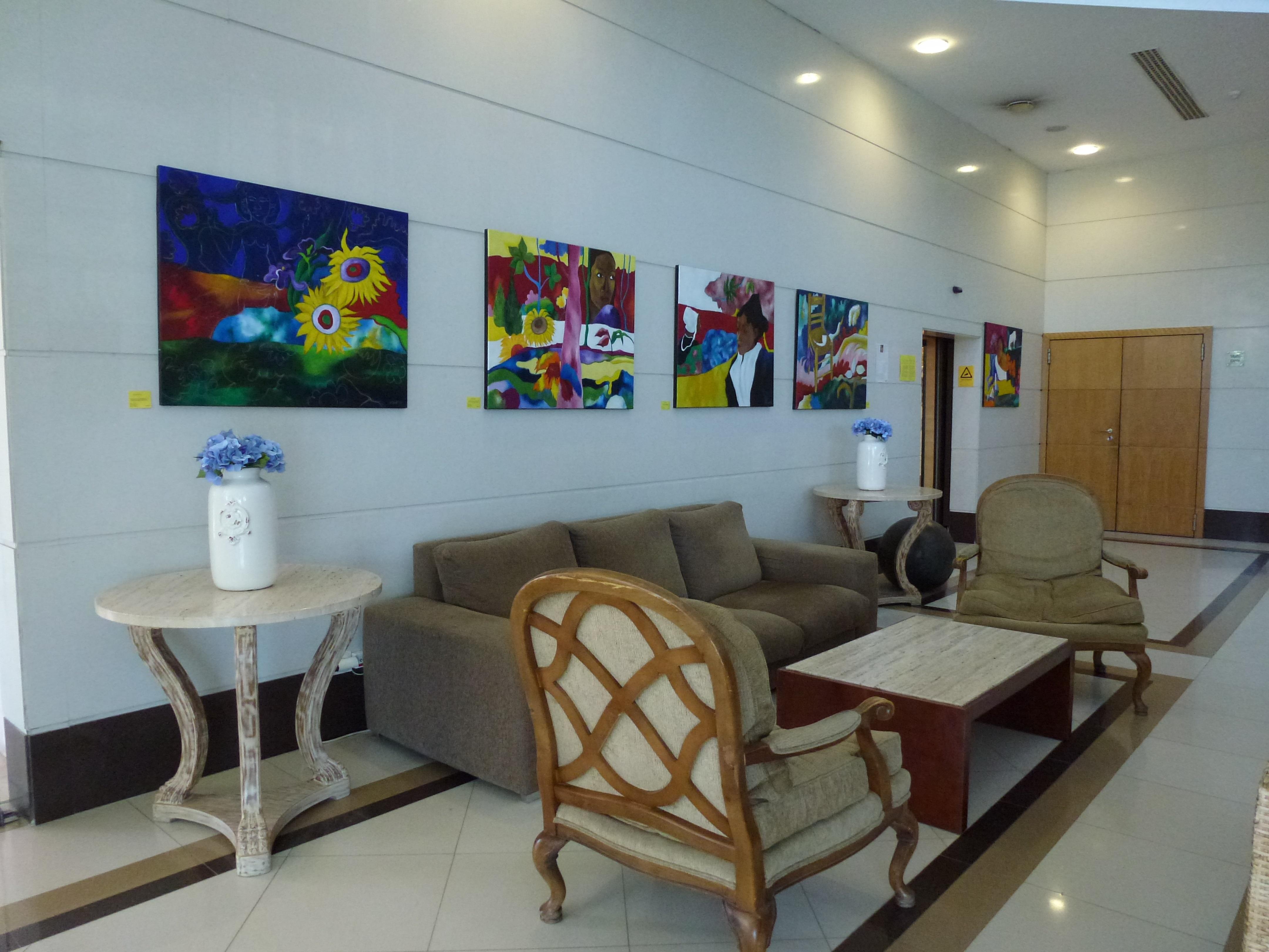 Vista Lobby Riviera Hotel Carcavelos