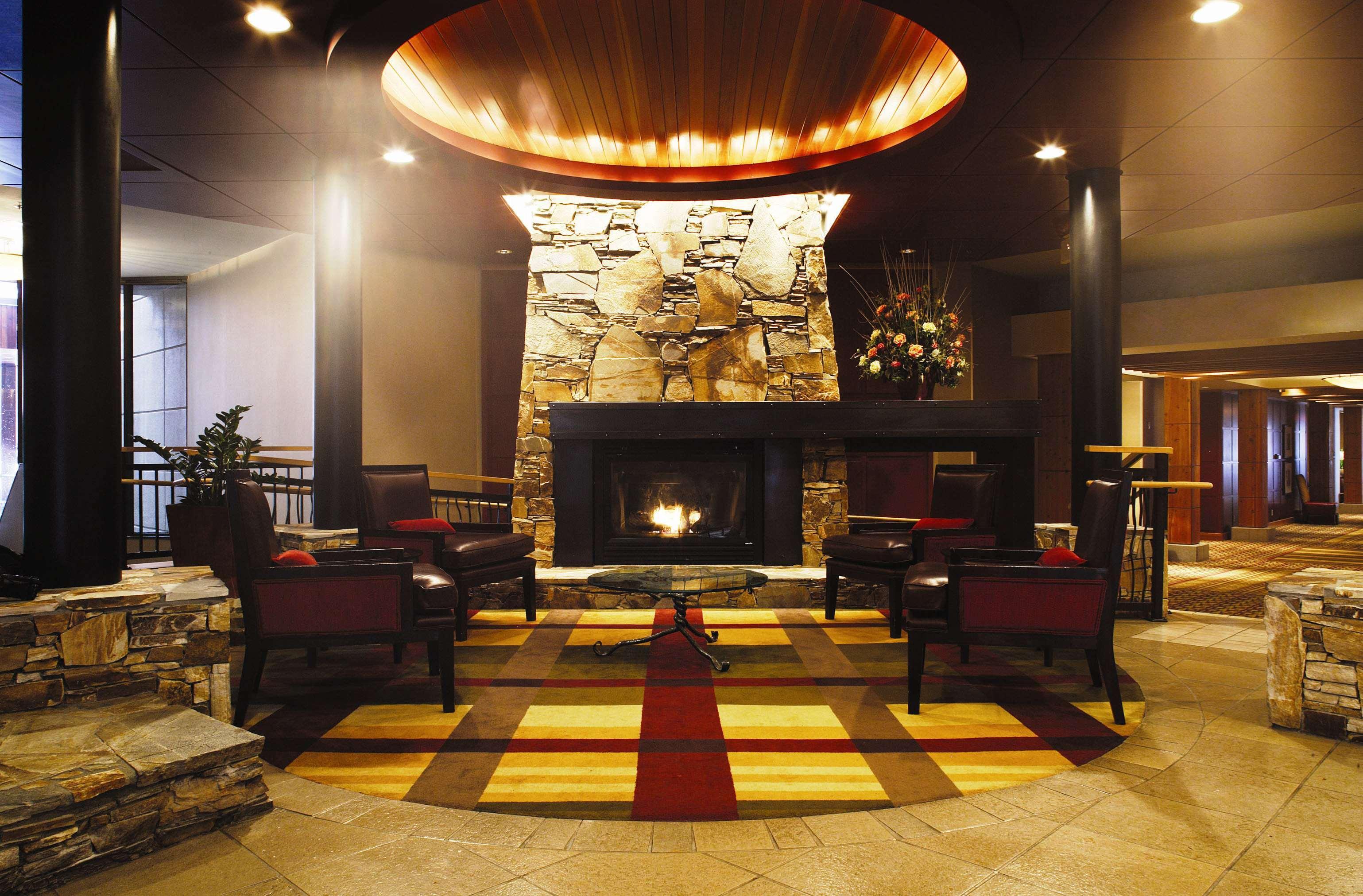 Vista Lobby Hilton Whistler Resort & Spa