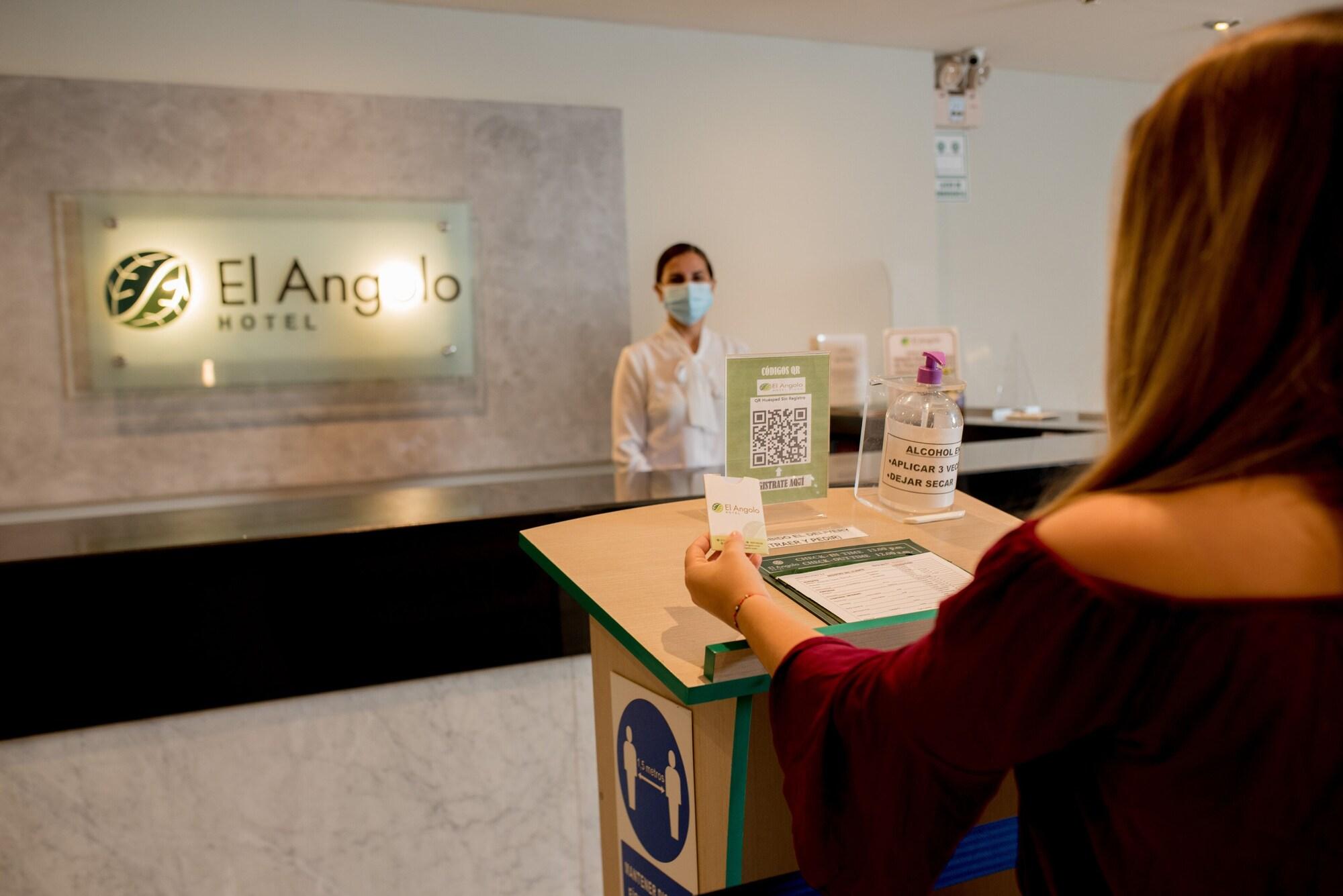 Vista Lobby El Angolo Hotel Piura