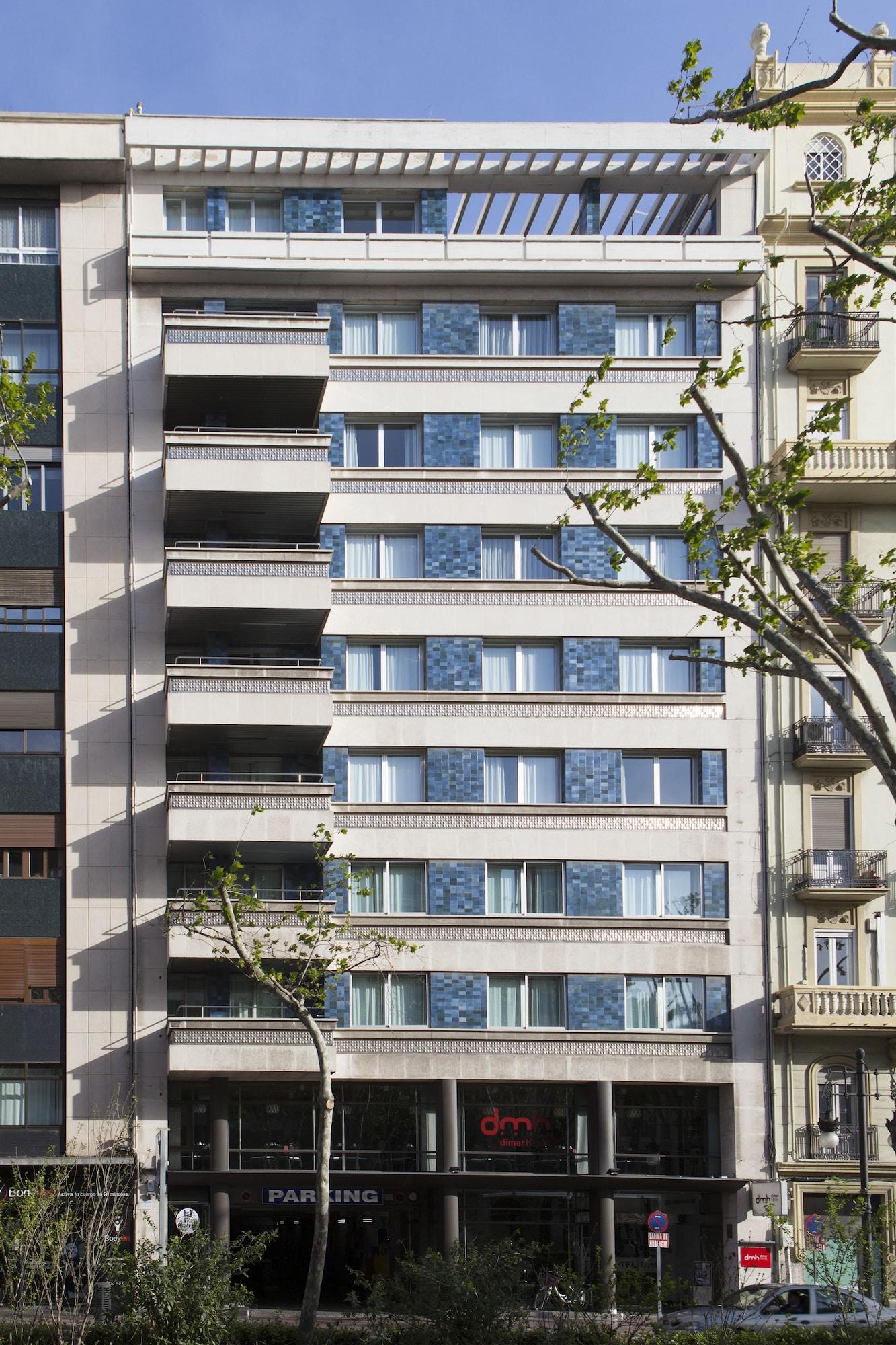 Vista Exterior Hotel Dimar