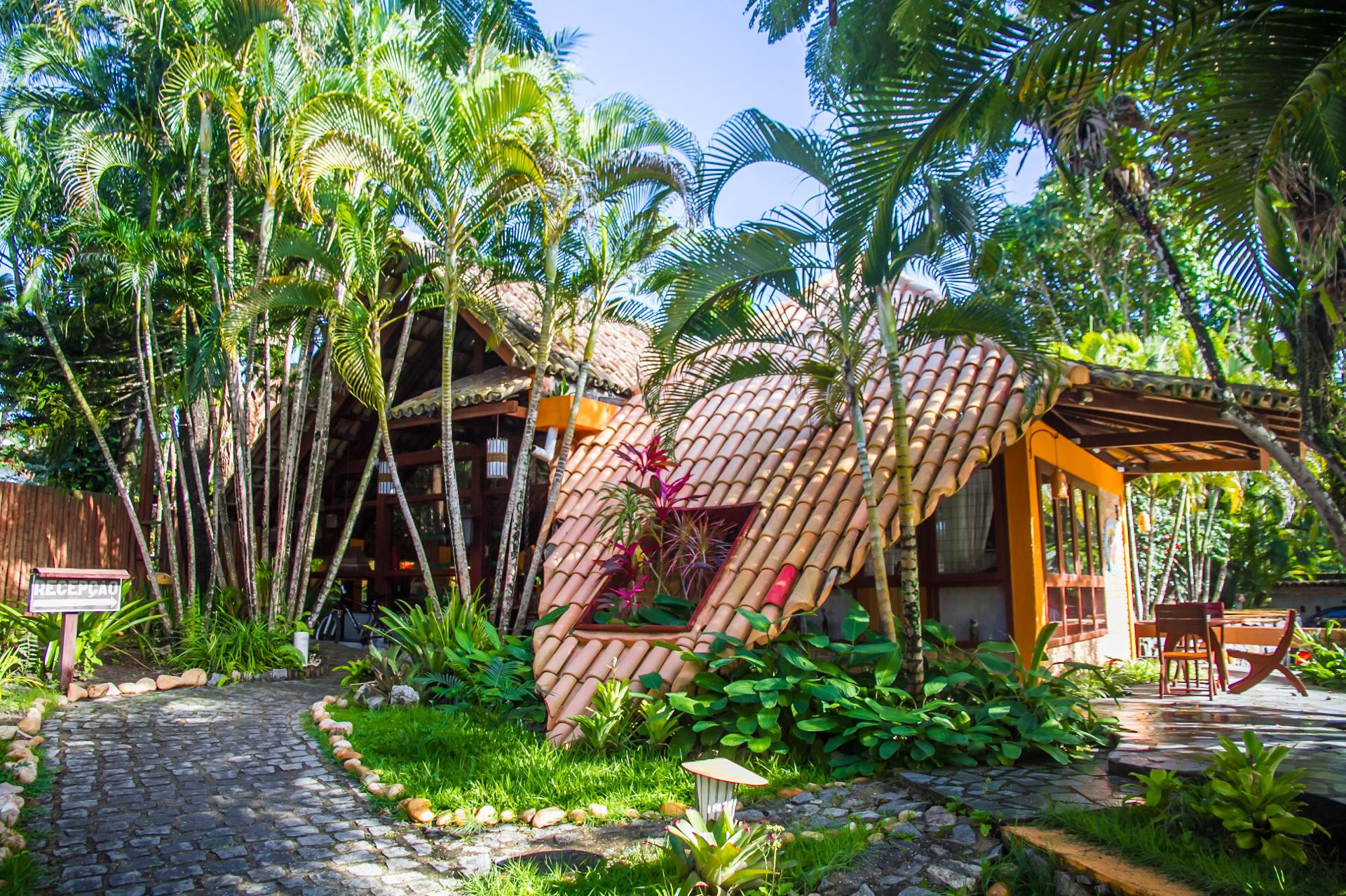 Vista Exterior Hotel Pousada Arraial Candeia