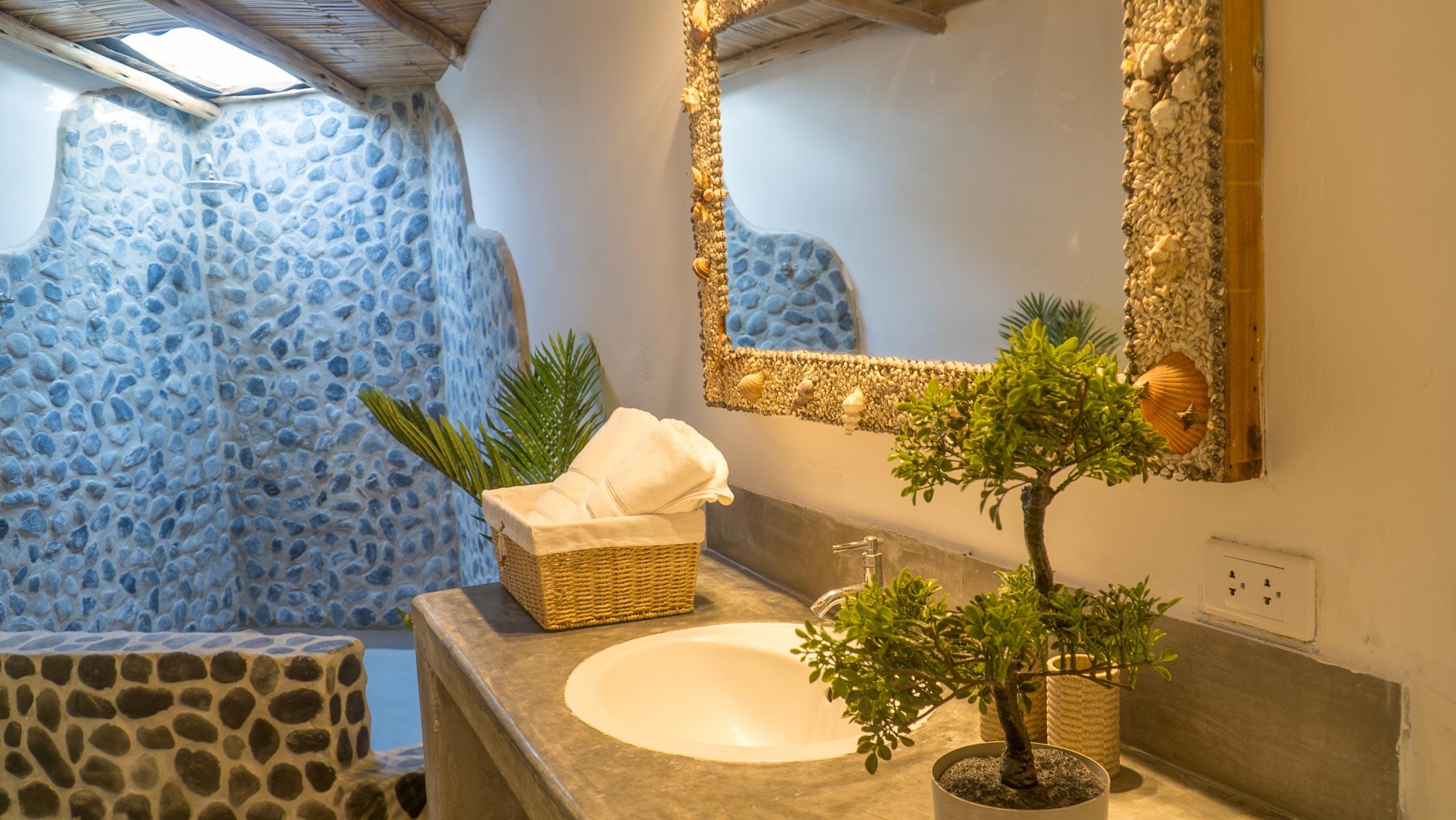 Baño Bali Lodge Máncora