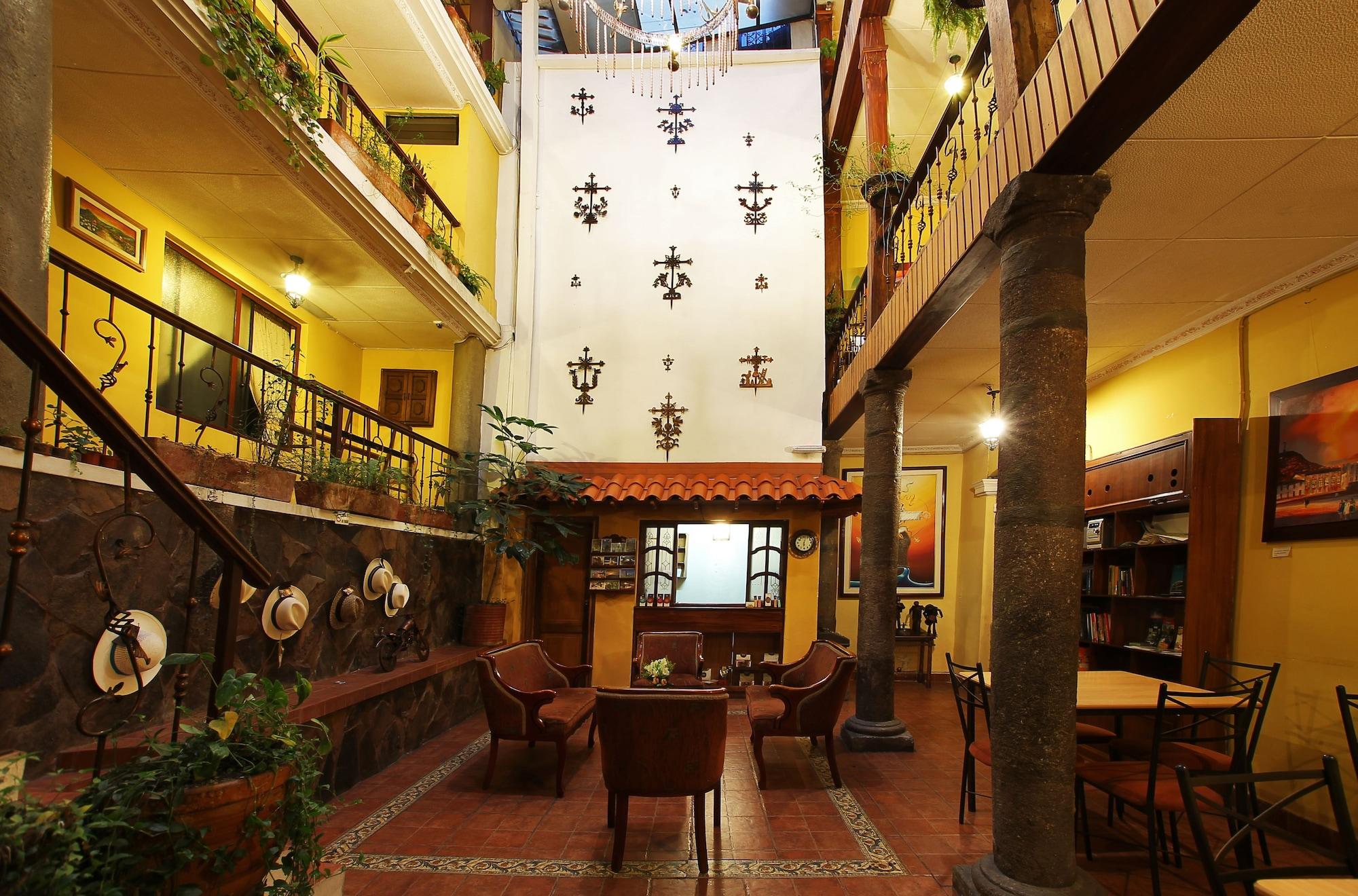 Vista Lobby Mia Leticia B&B.