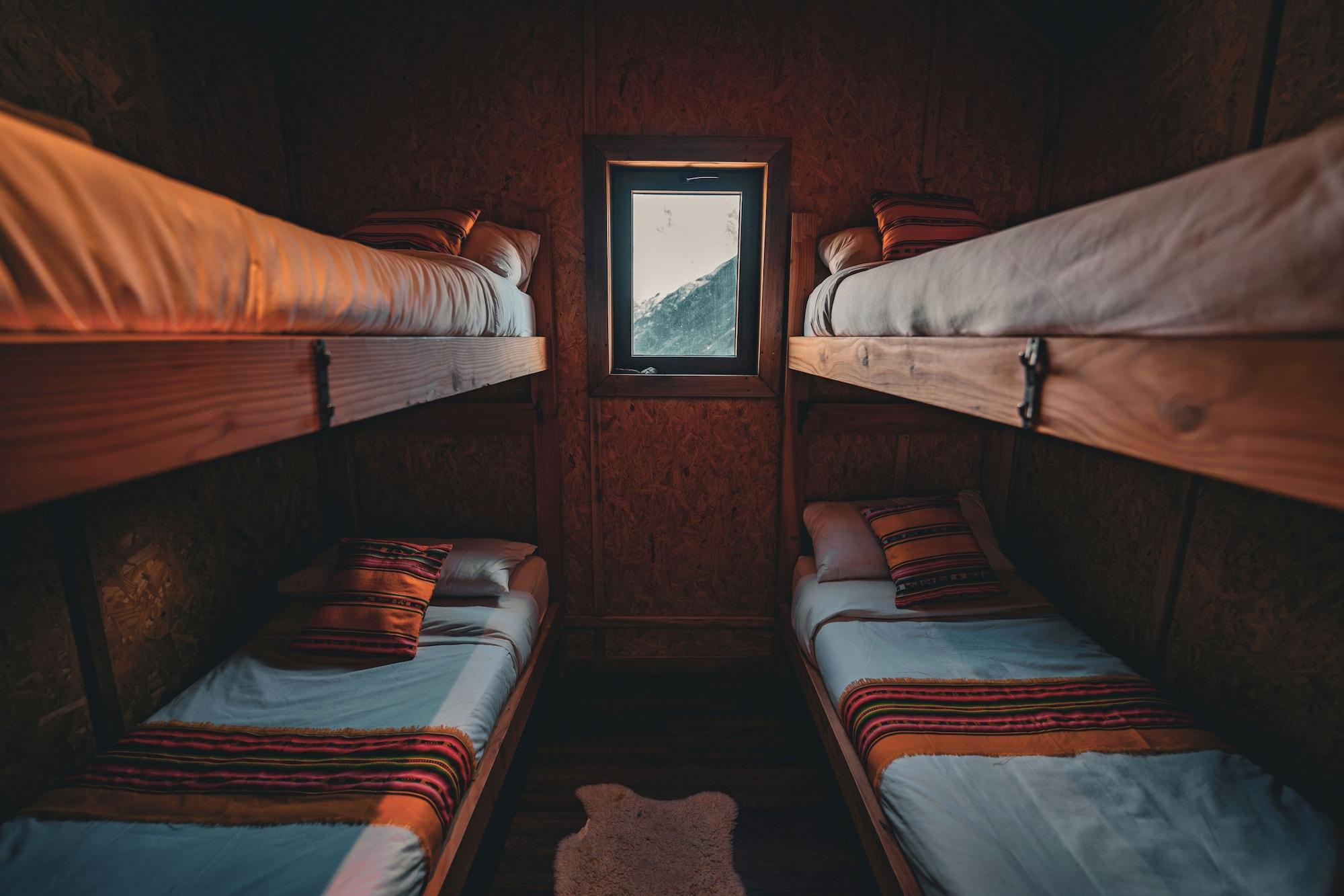 Habitación Puesto Cagliero refugio de montaña