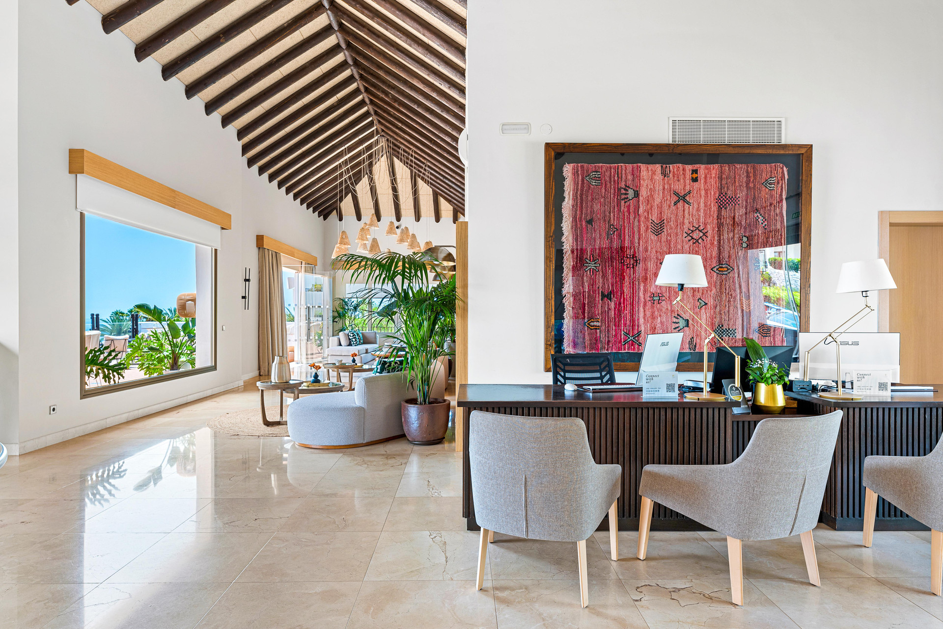 Vista Lobby Las Terrazas de Abama Suites