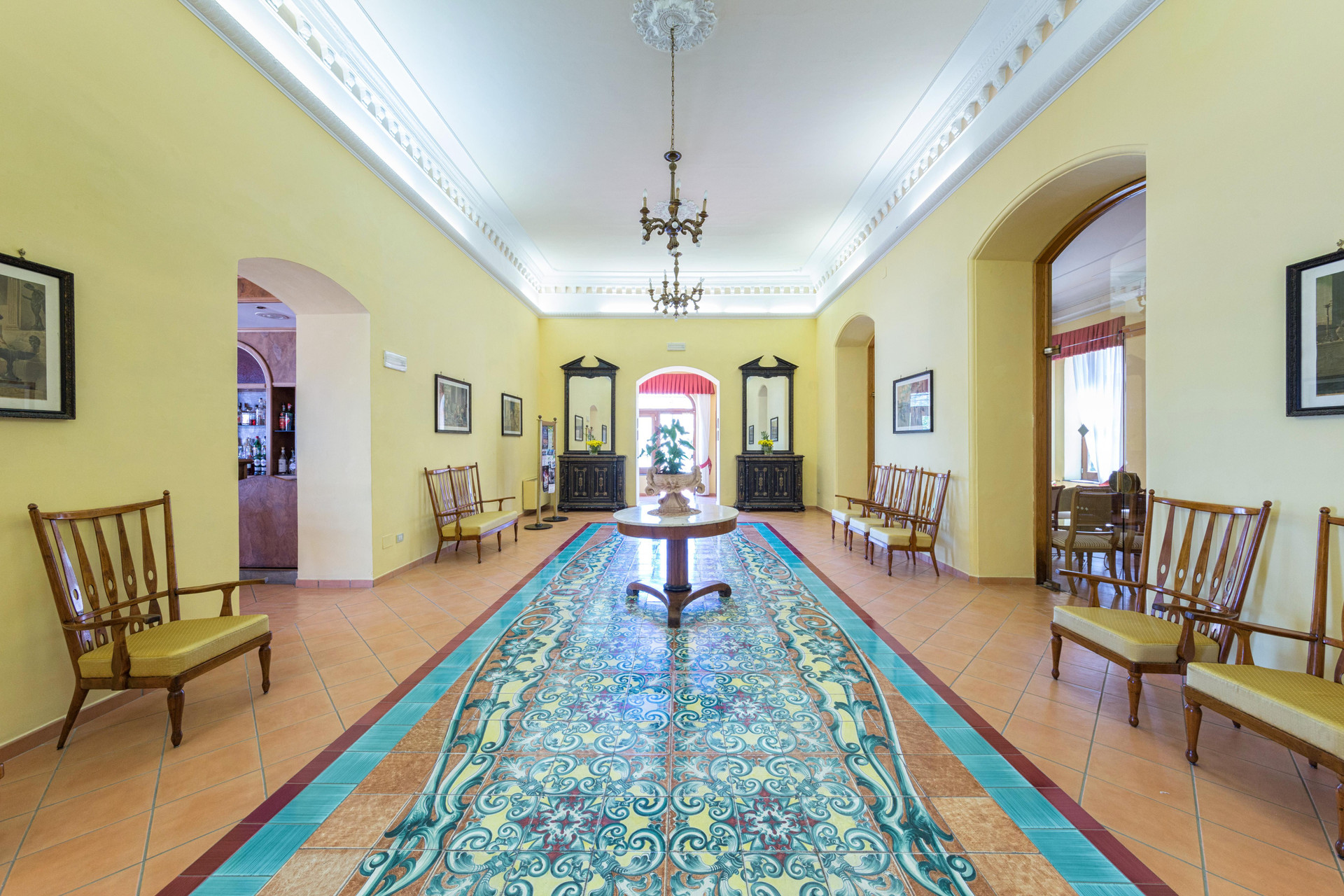 Vista Lobby Hotel Iaccarino