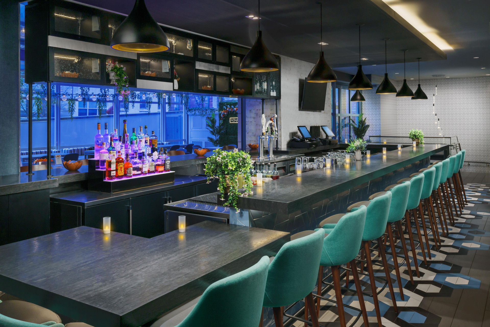 Bar/Salón Hyatt Place New York / Chelsea