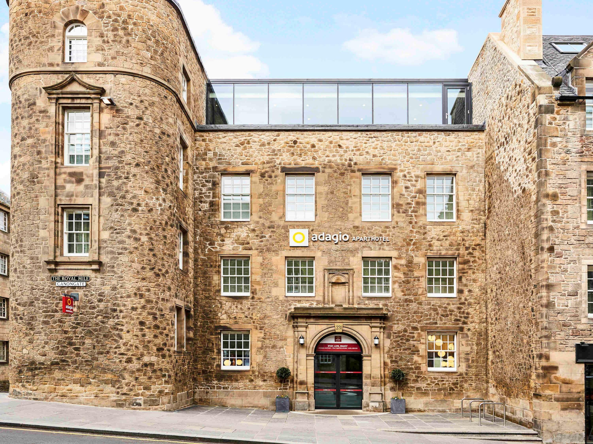 Vista Exterior Aparthotel Adagio Edinburgh Royal Mile