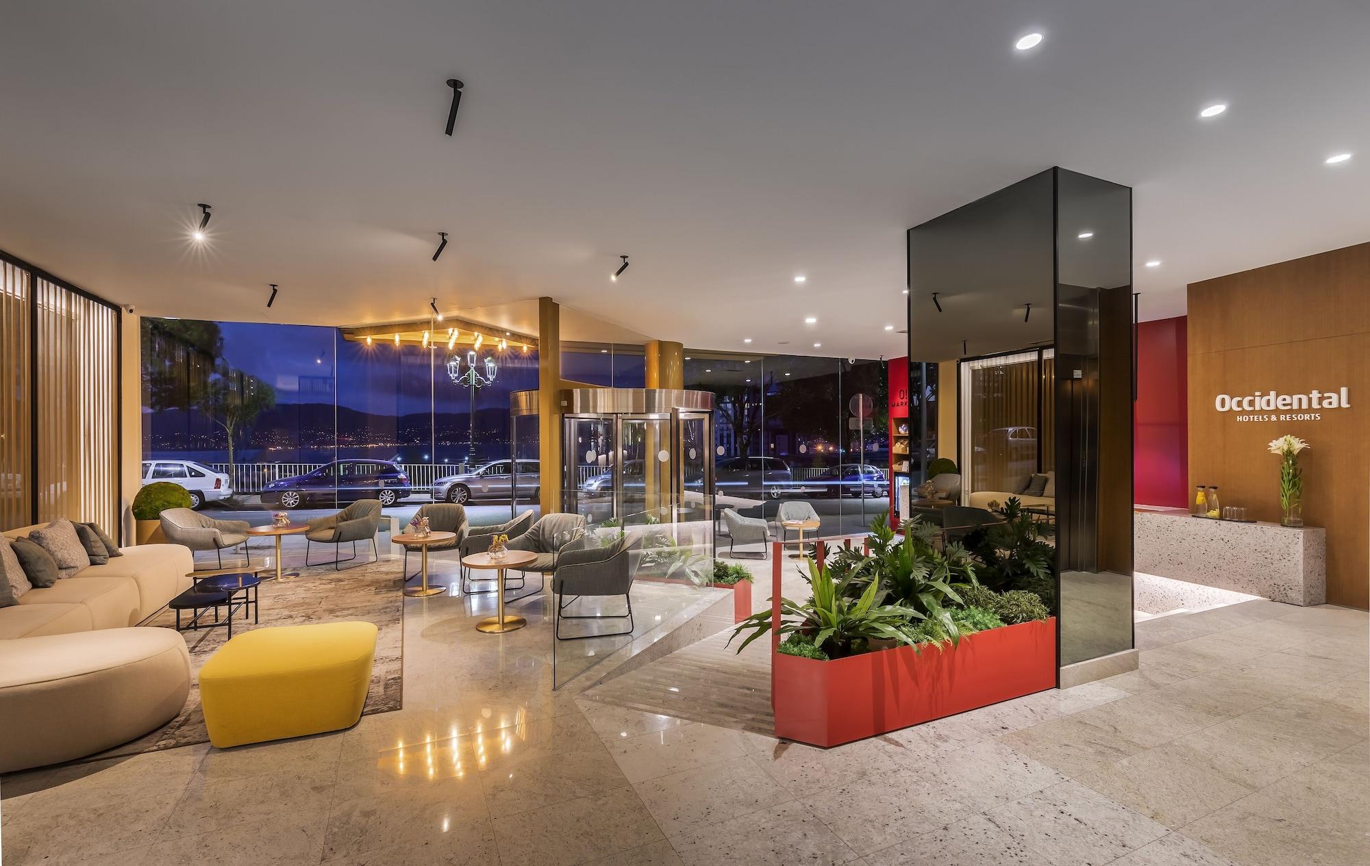 Vista Lobby Occidental Vigo