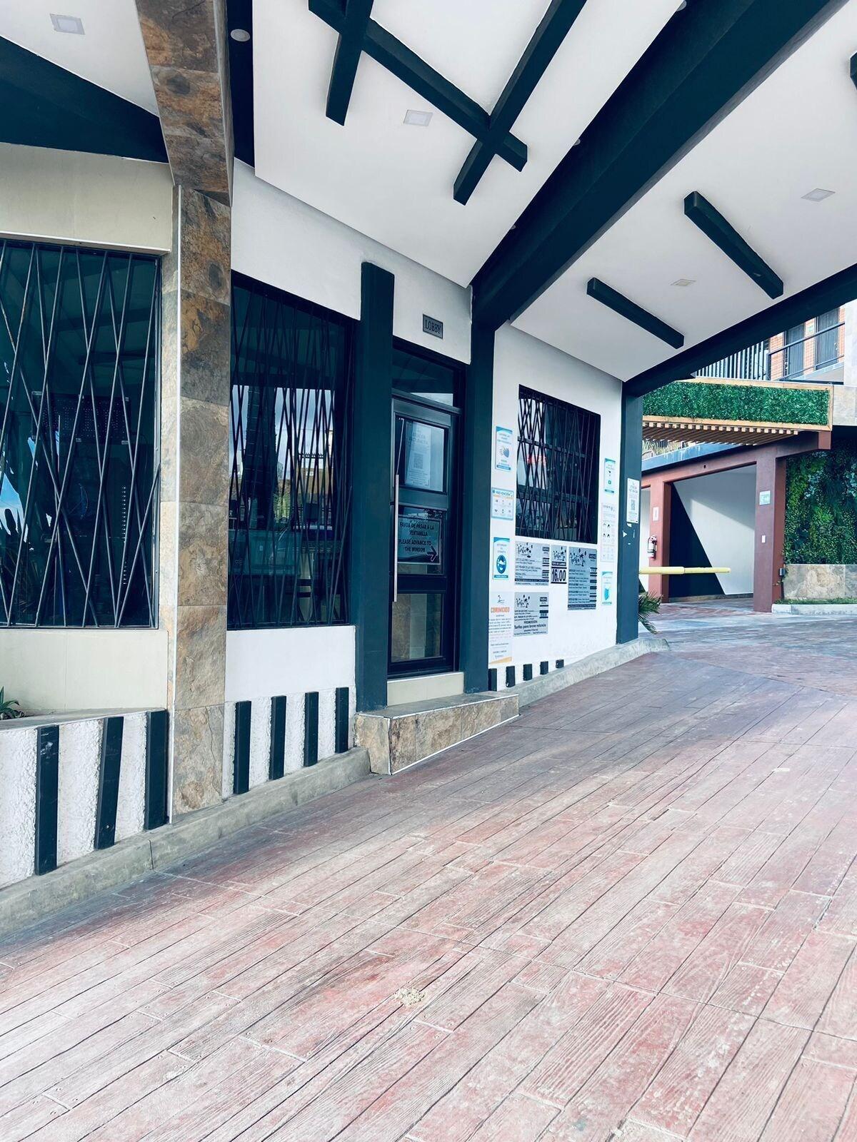 Vista Lobby Hotel Fiesta Rosarito