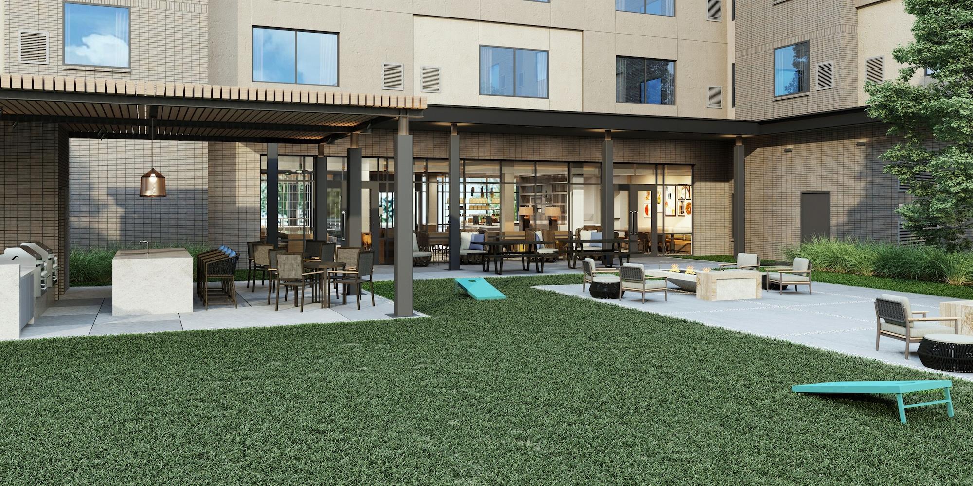 Vista Exterior Homewood Suites by Hilton Jackson