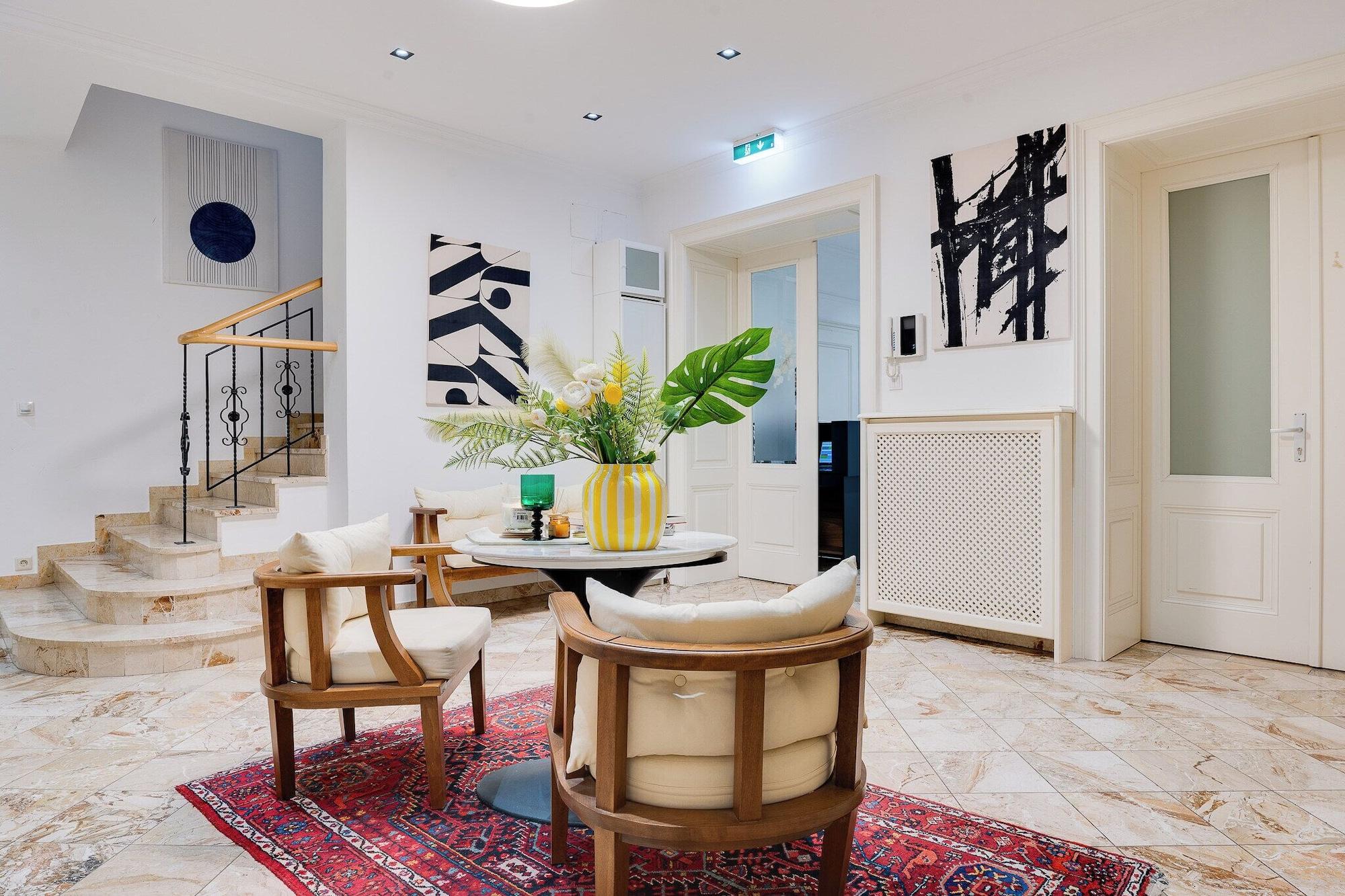 Vista Lobby Atik Hotel Vienna