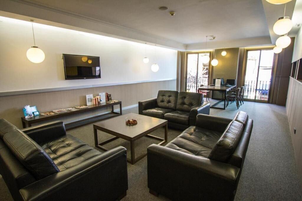 Vista Lobby Hotel Moderno Barcelona