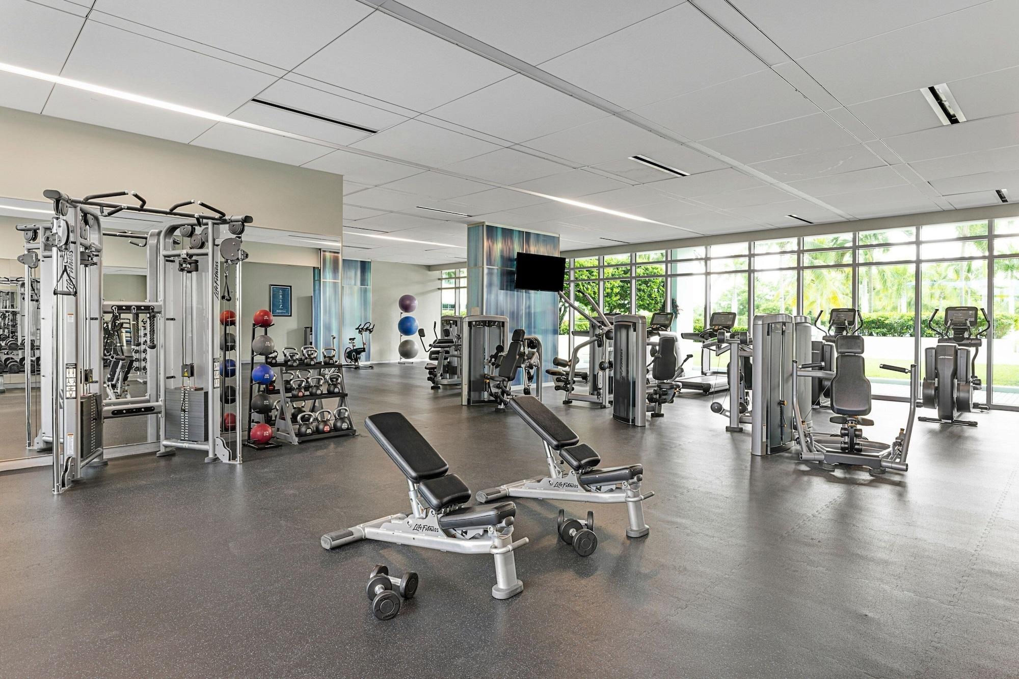 Gimnasio Marriott's Crystal Shores