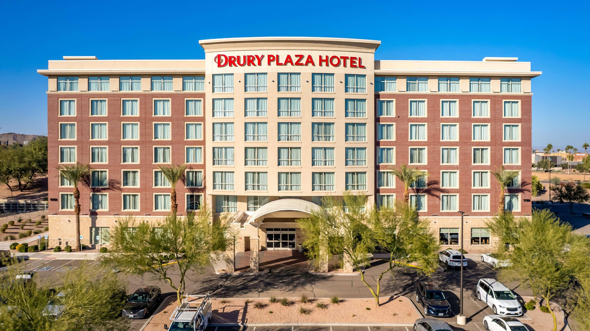 Vista Exterior Drury Plaza Hotel Phoenix Tempe