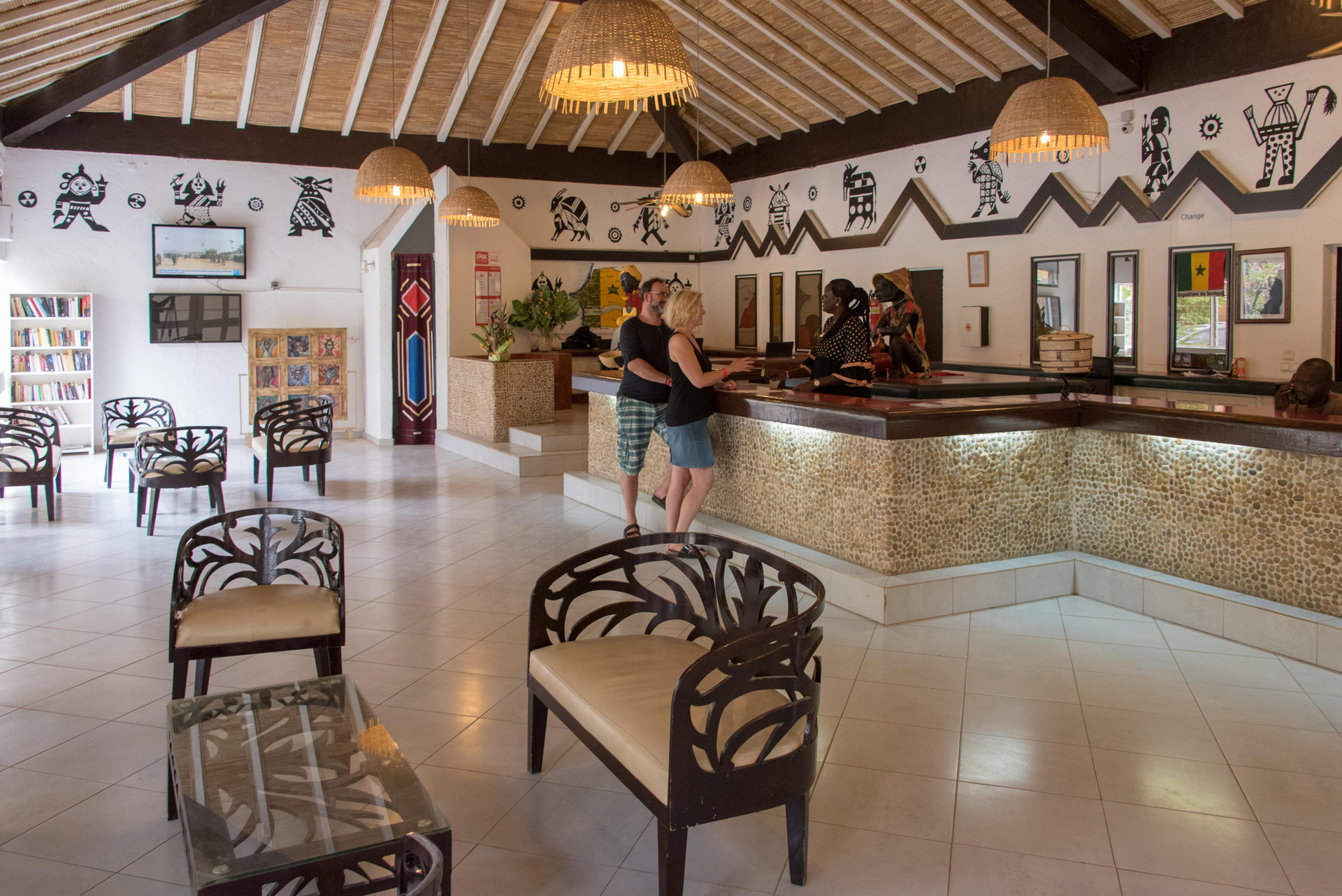 Vista Lobby Le Saly Hotel & Hotel Club Filaos
