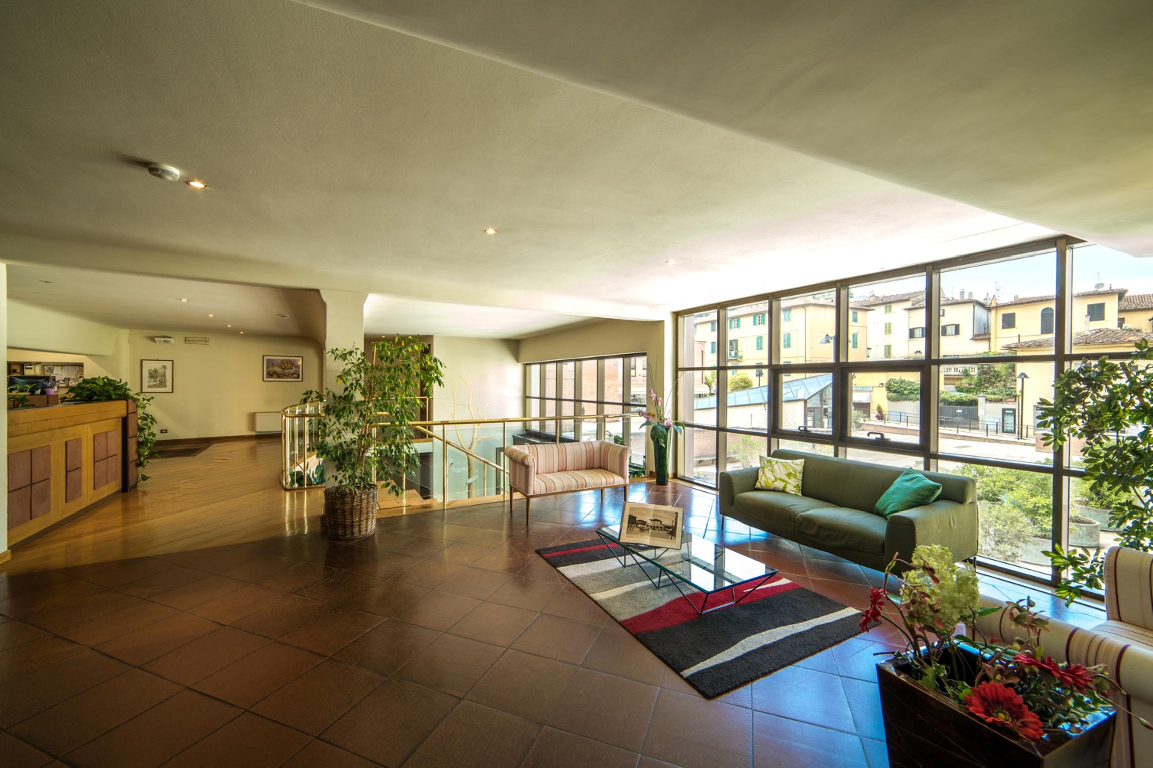 Vista Lobby Hotel La Vecchia Cartiera