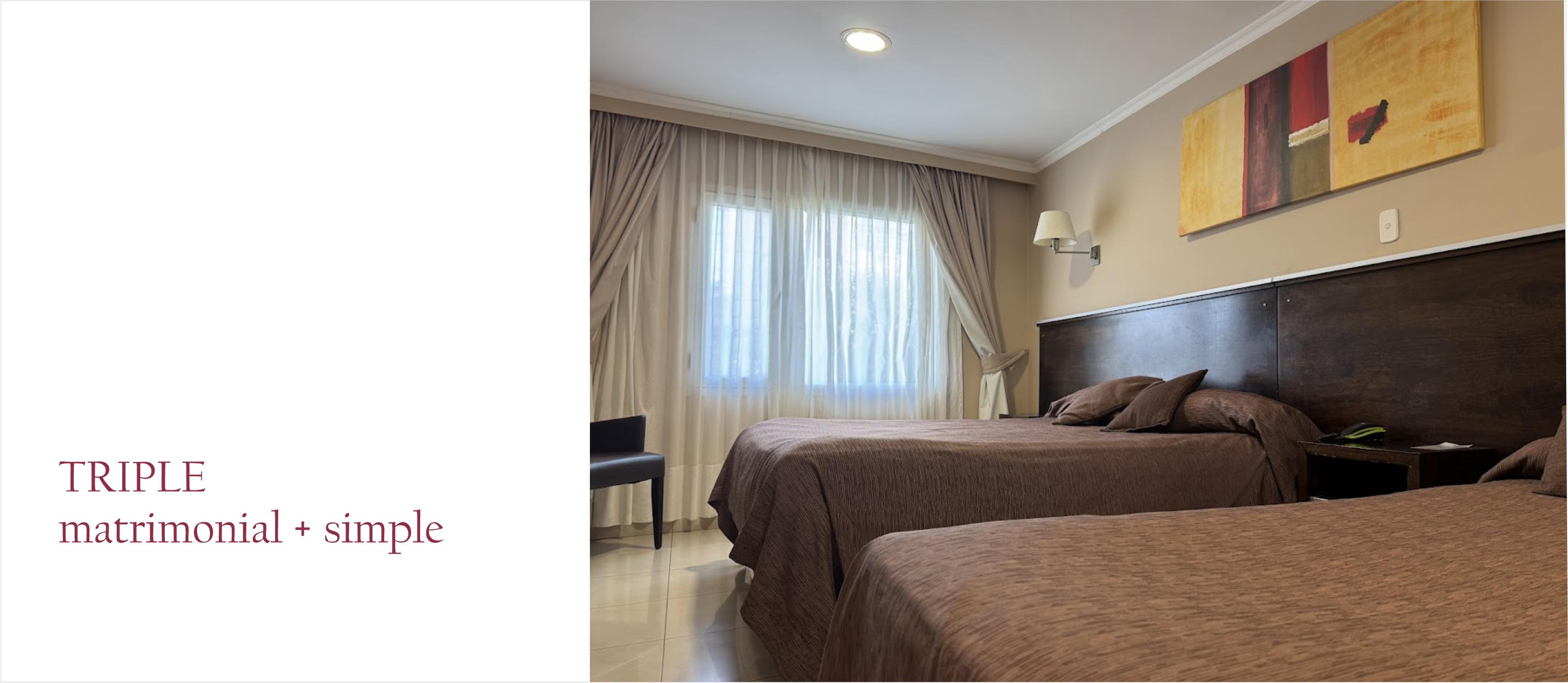 Habitación Hotel Aire de Patagonia