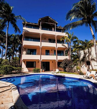 Villas Kaàn - Hoteles frente a la playa en Puerto Morelos, México
