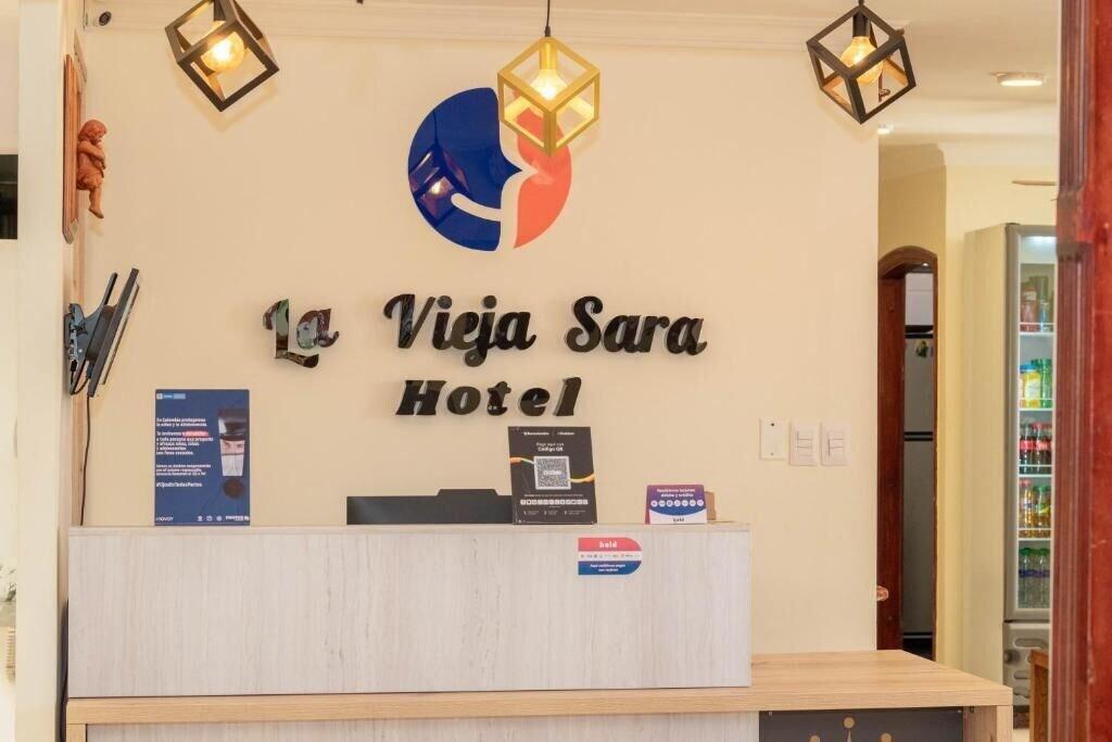 Vista Lobby Hotel Galeria la Vieja Sara Riohacha
