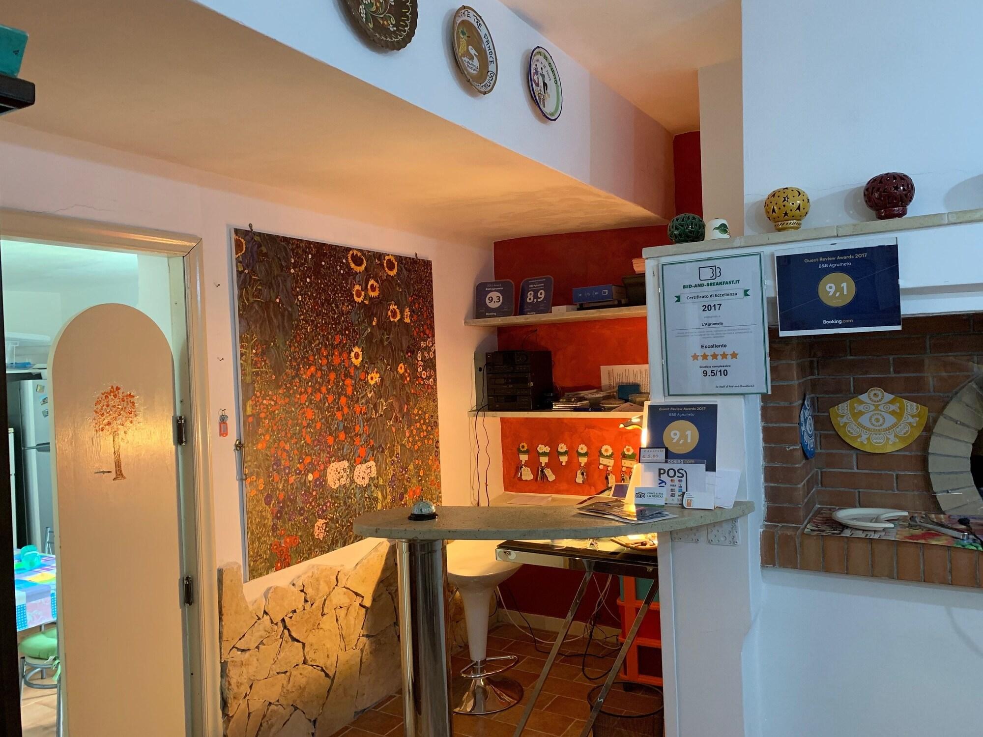 Comodidades del Alojamiento B&B Agrumeto
