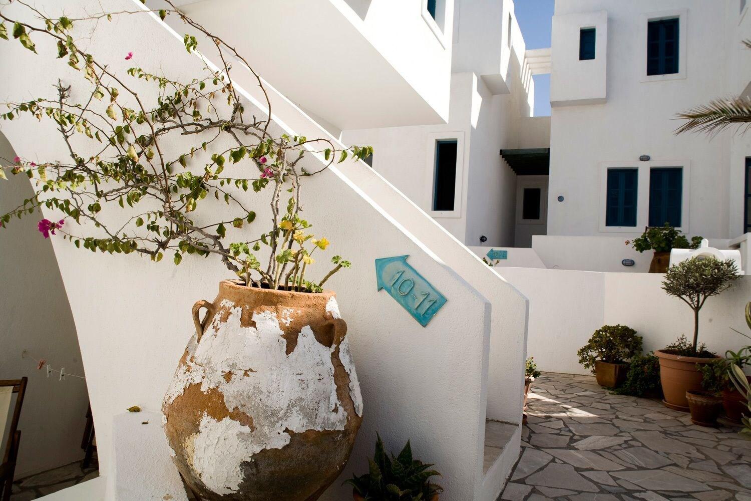 Vista Exterior Oia's Sunset