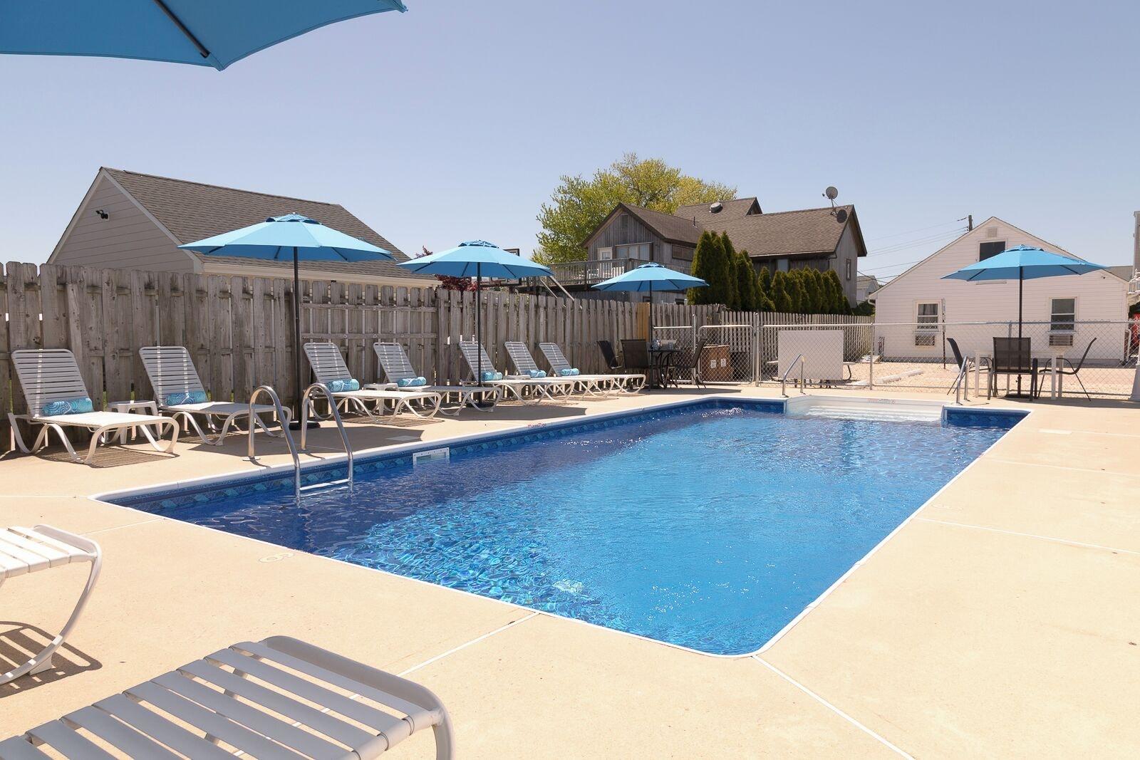 Vista Piscina Broadway Court Motel
