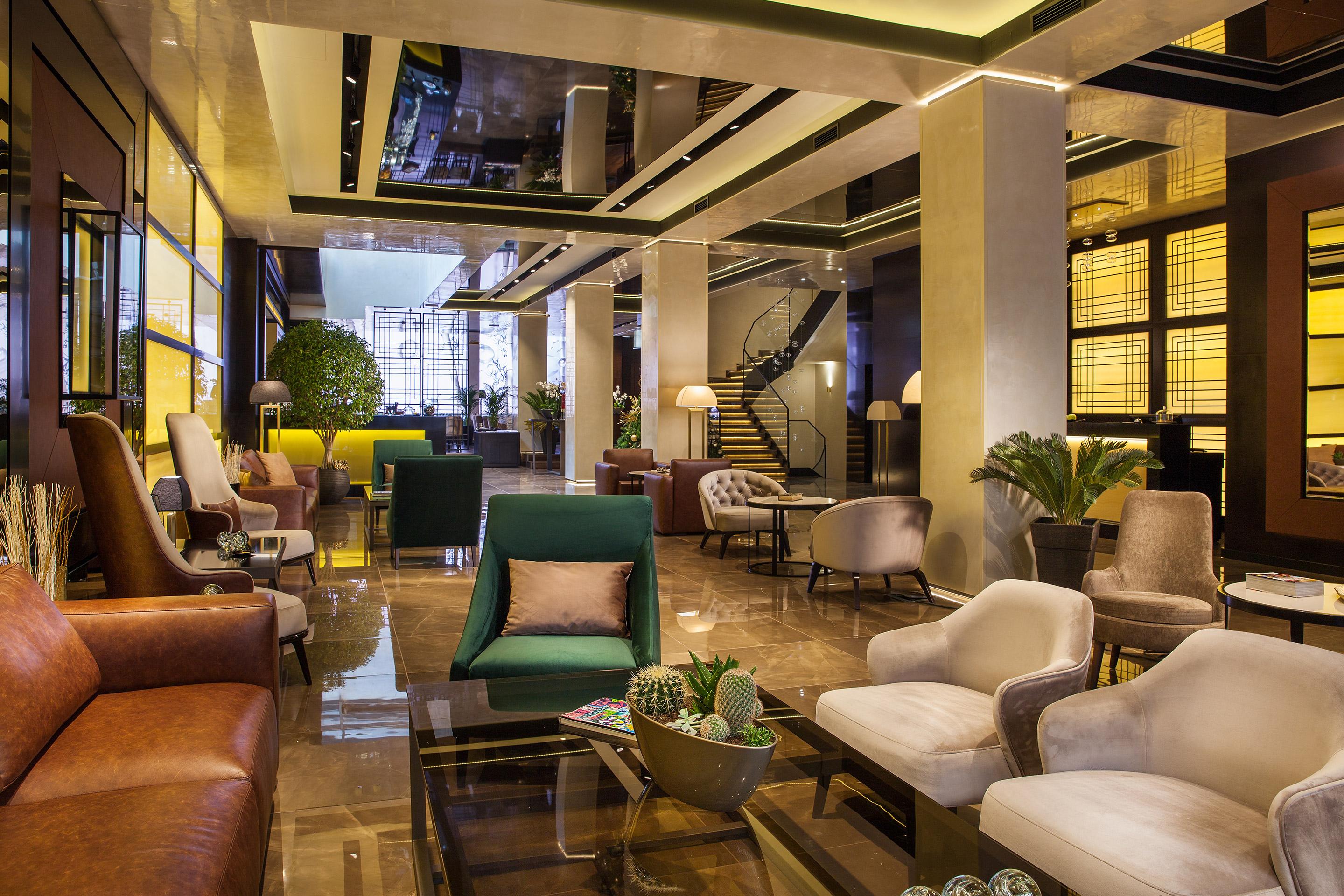 Vista Lobby SAINT TEN Hotel, Small Luxury Hotels
